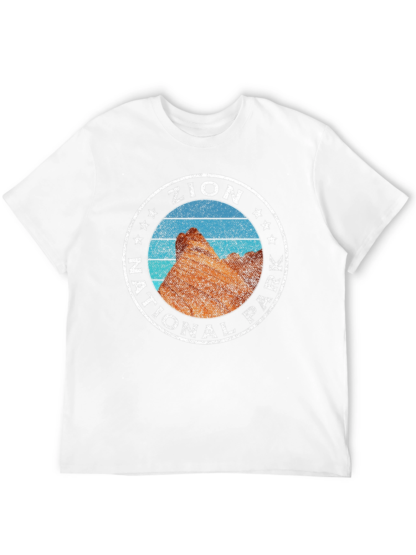 Zion National Park T-Shirt - Retro Style