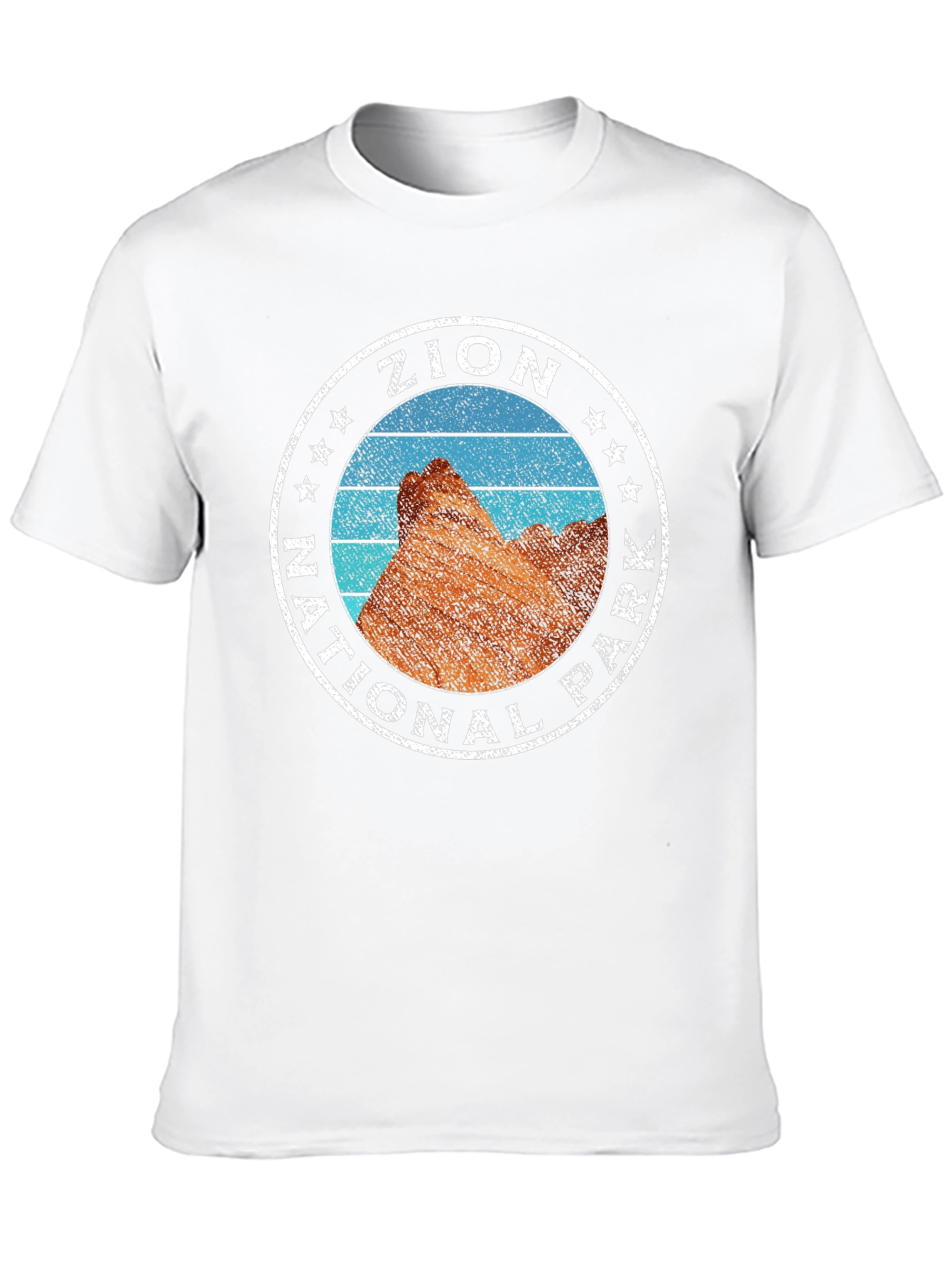 Zion National Park T-Shirt - Retro Style