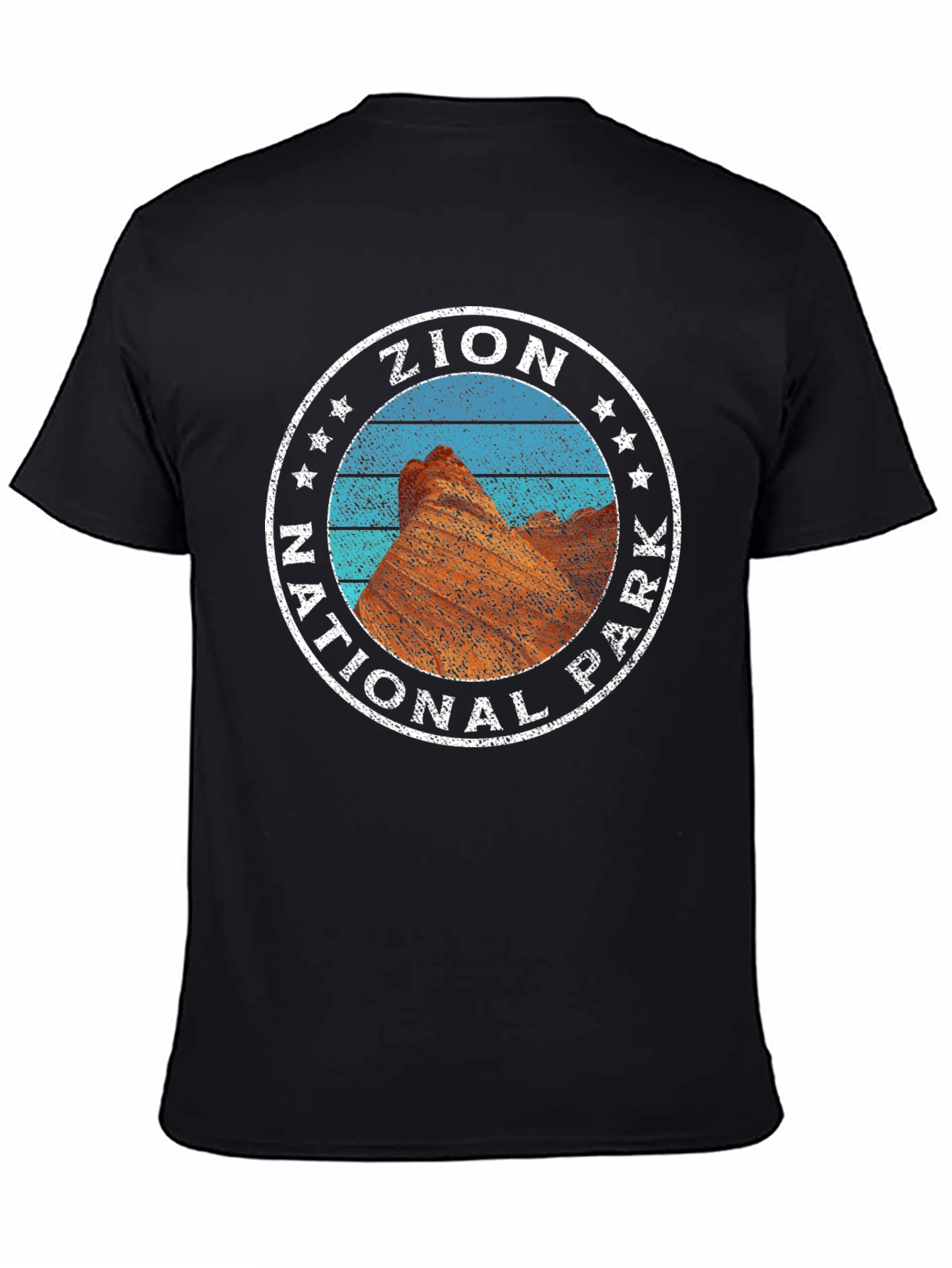 Zion National Park T-Shirt - Retro Style