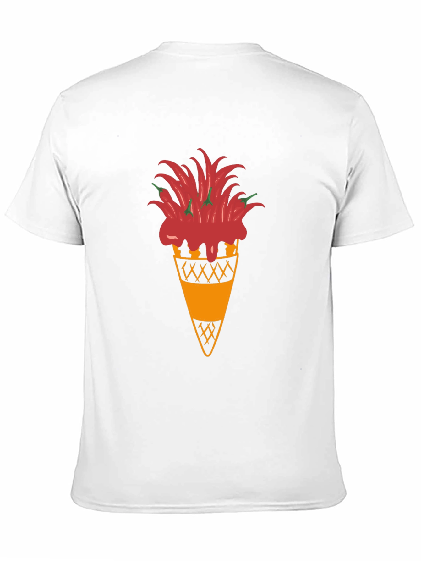 Chili Pepper Ice Cream Cone T-Shirt
