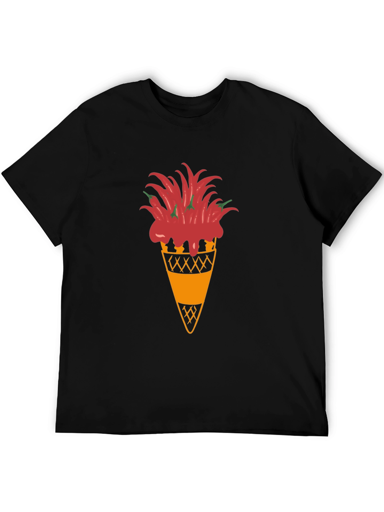 Chili Pepper Ice Cream Cone T-Shirt
