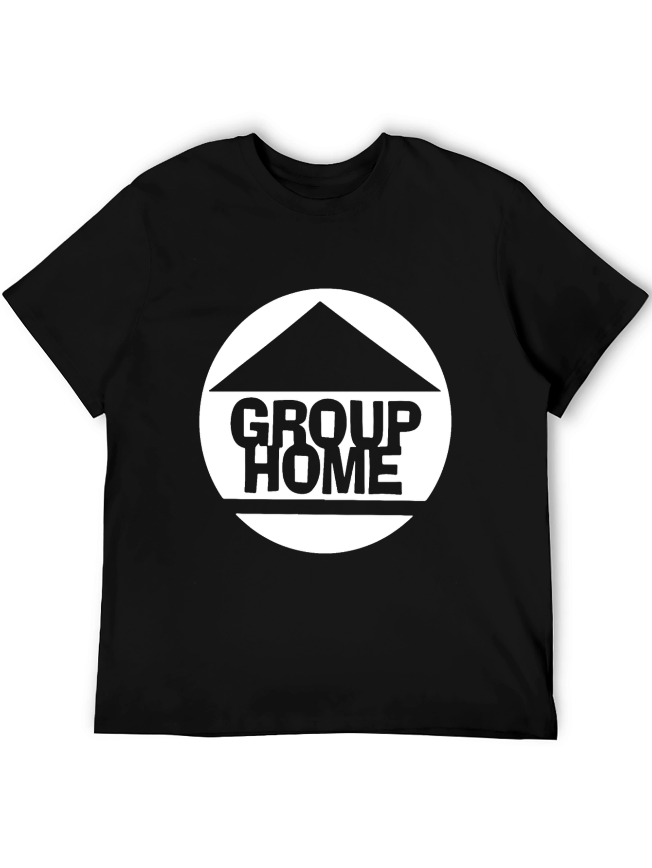Group Home Black T-Shirt Graphic Tee