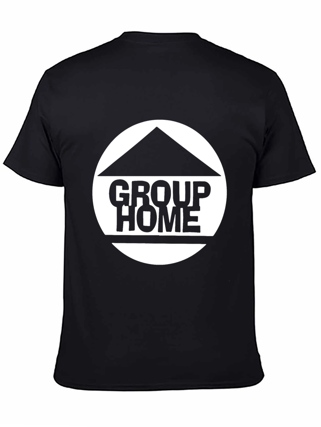 Group Home Black T-Shirt Graphic Tee