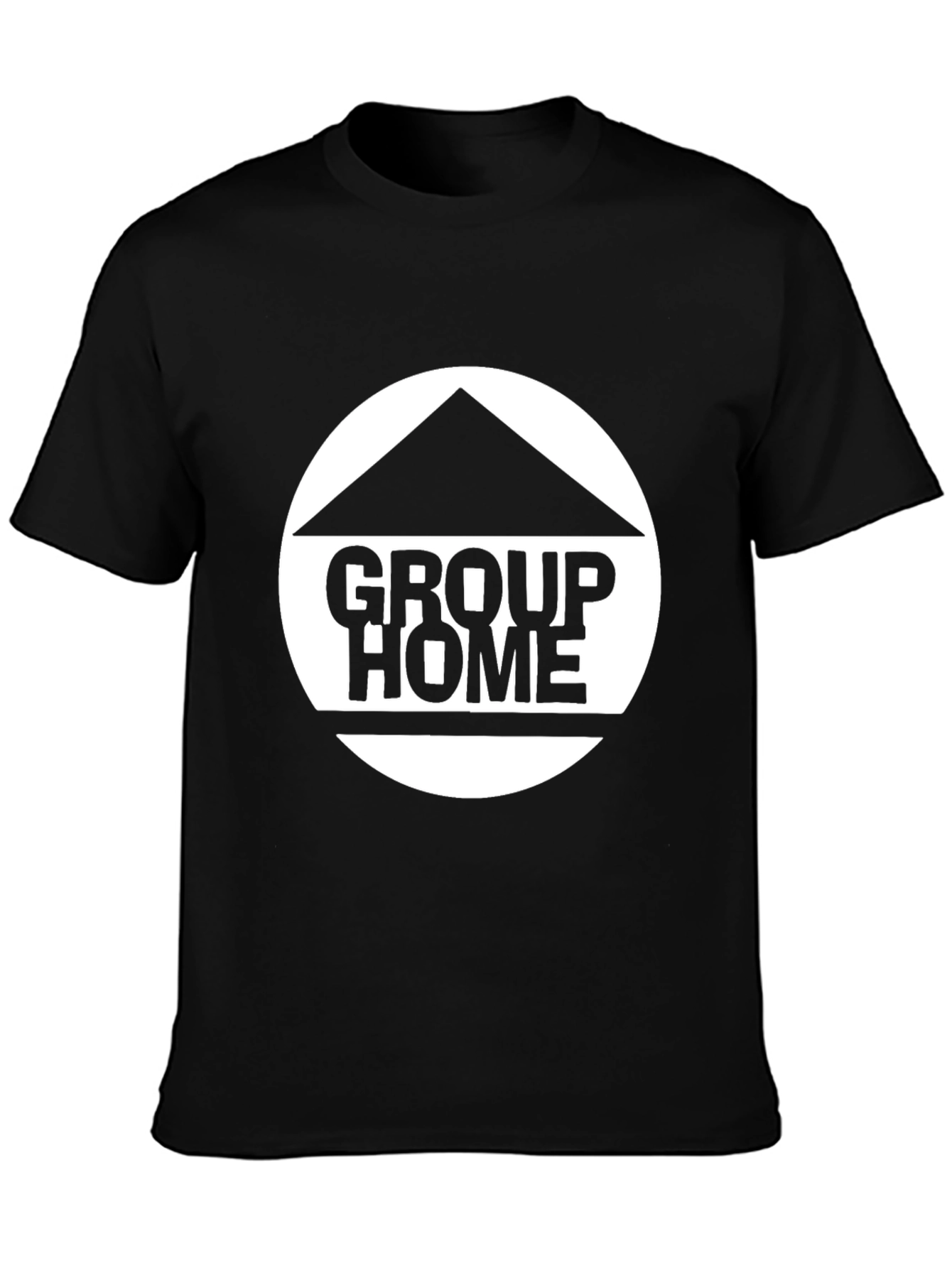 Group Home Black T-Shirt Graphic Tee