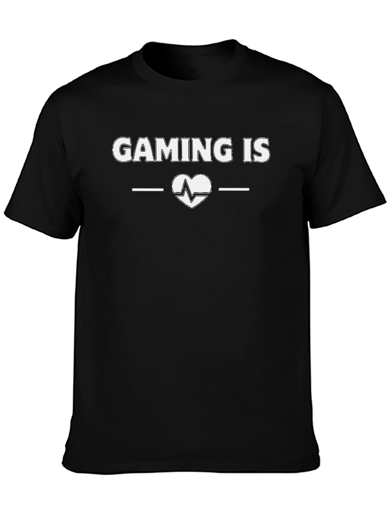 Gaming Is Lifebeat T-Shirt - Gamer Style