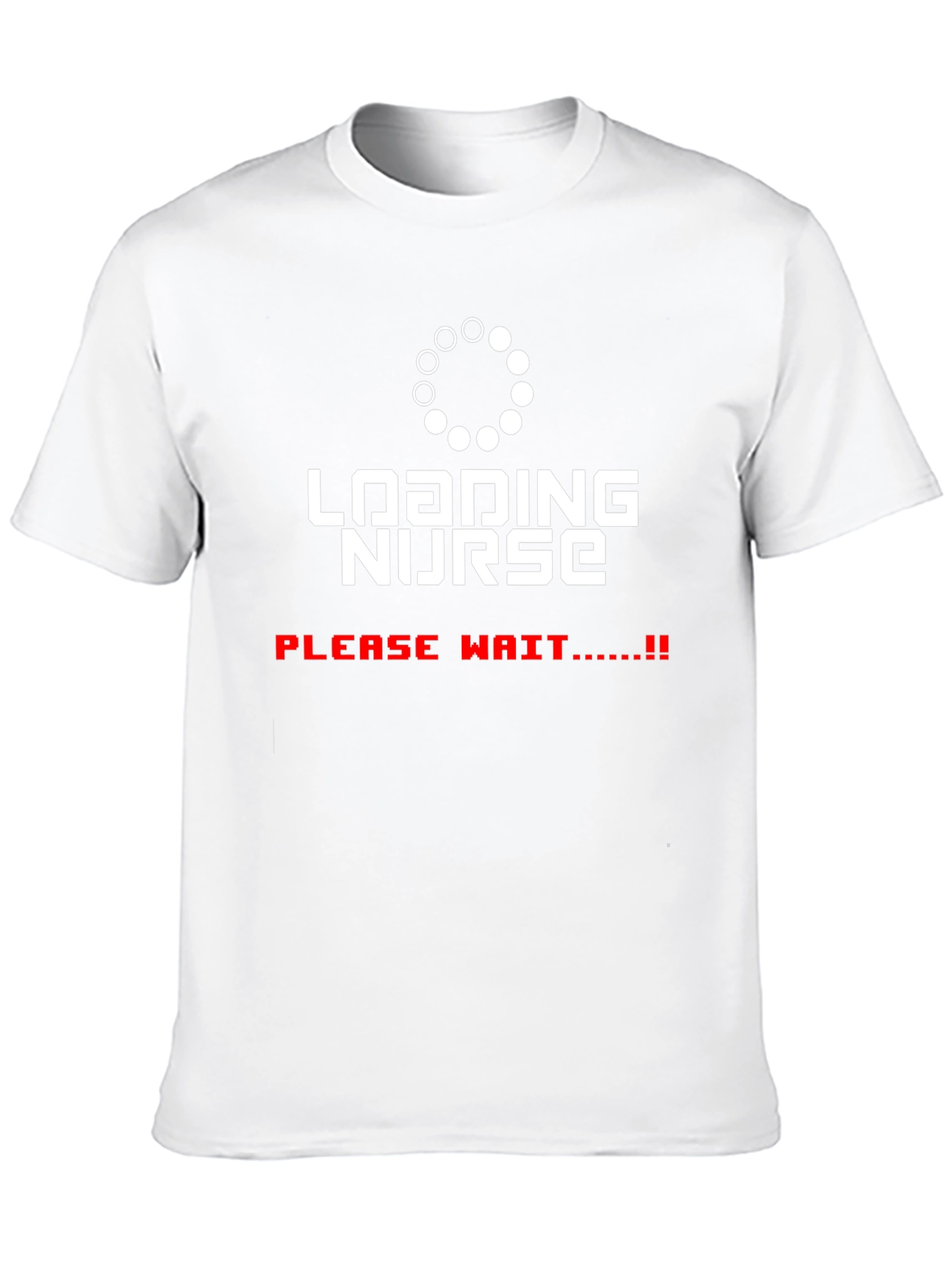 Loading Nurse Graphic Tee - Black