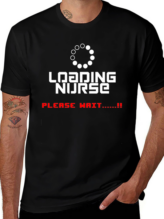 Loading Nurse Graphic Tee - Black