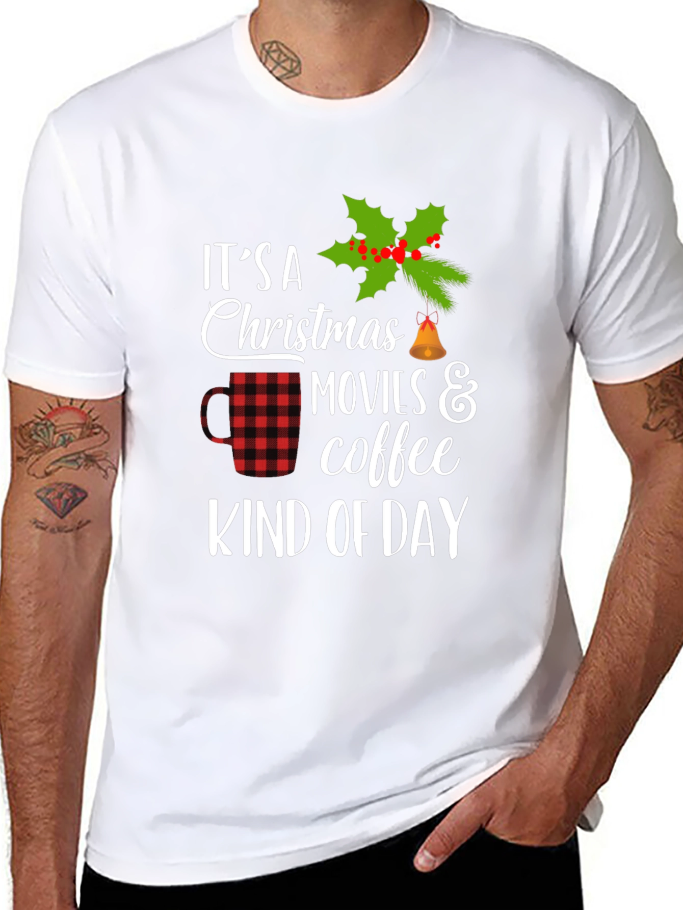 Christmas Movies & Coffee T-Shirt