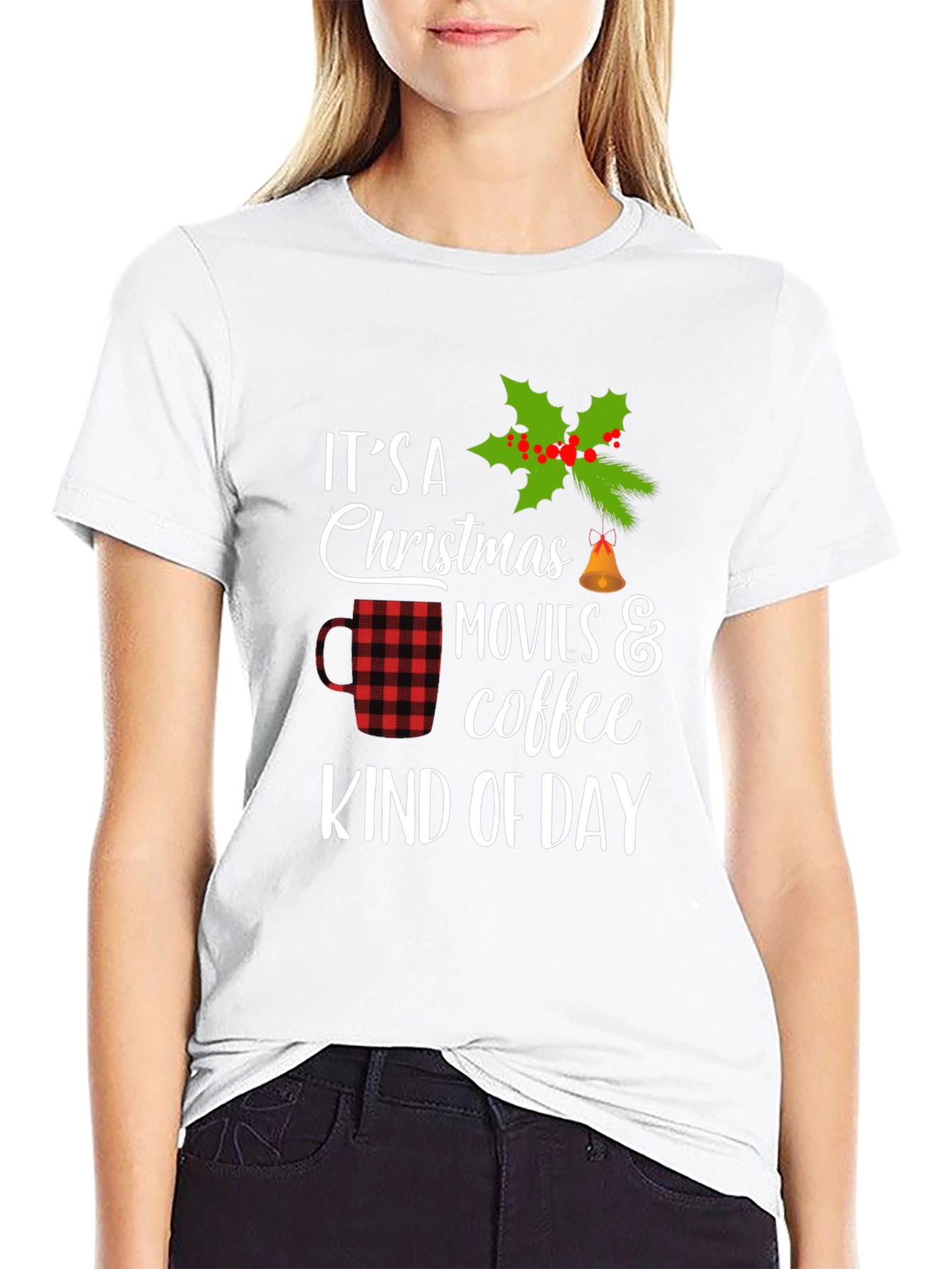 Christmas Movies & Coffee T-Shirt
