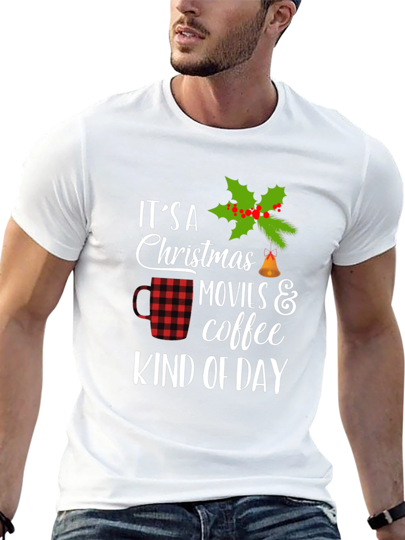 Christmas Movies & Coffee T-Shirt