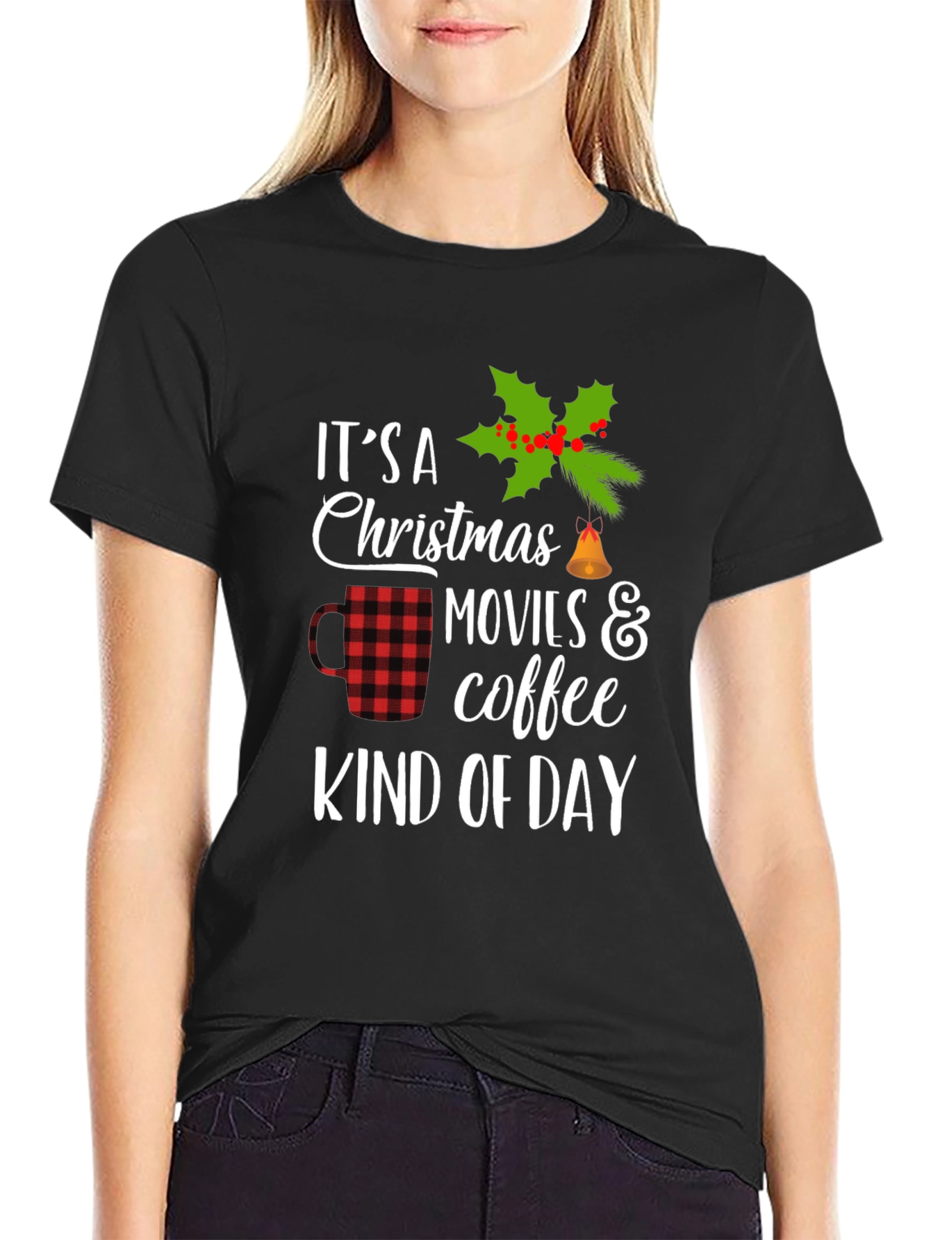 Christmas Movies & Coffee T-Shirt