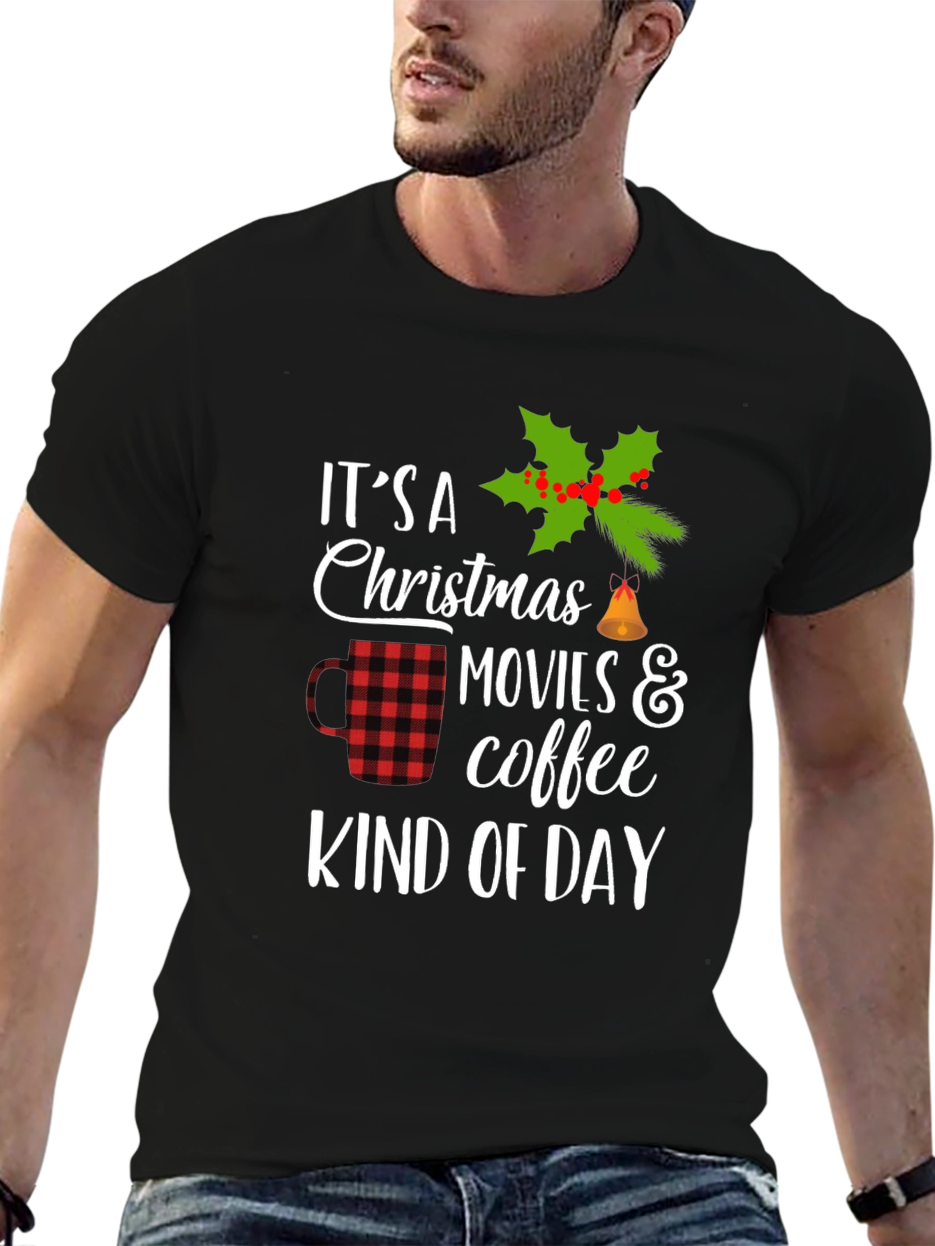 Christmas Movies & Coffee T-Shirt
