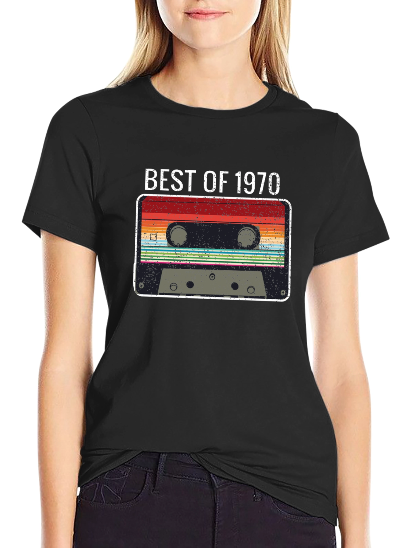 Best of 1970 Cassette Tape Graphic T-Shirt