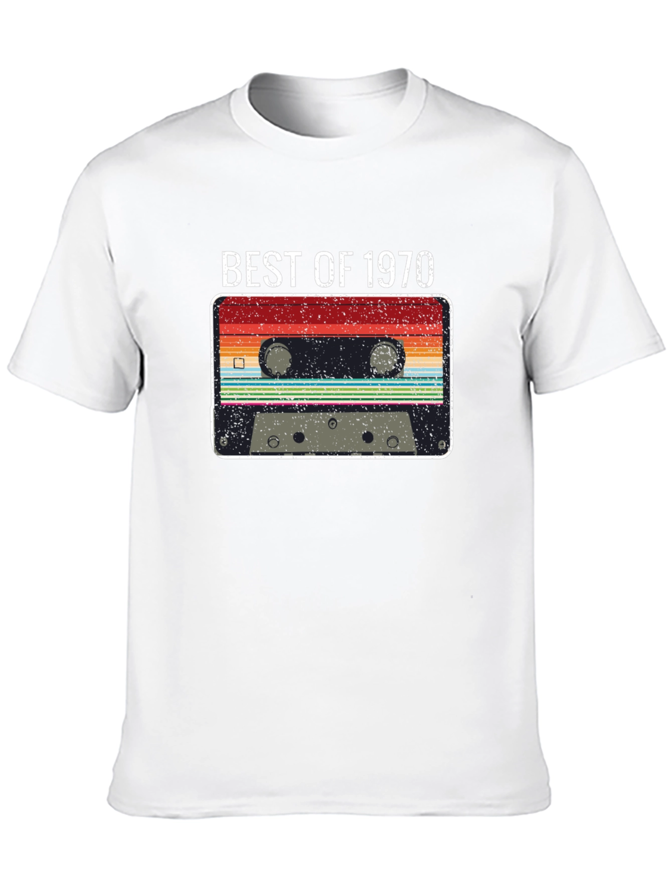 Best of 1970 Cassette Tape Graphic T-Shirt