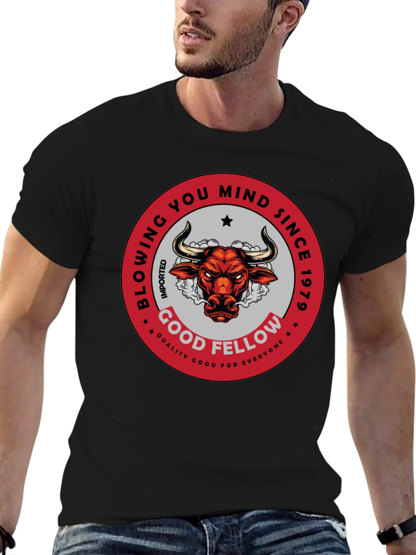 Good Fellow Bull T-Shirt - Blow Your Mind