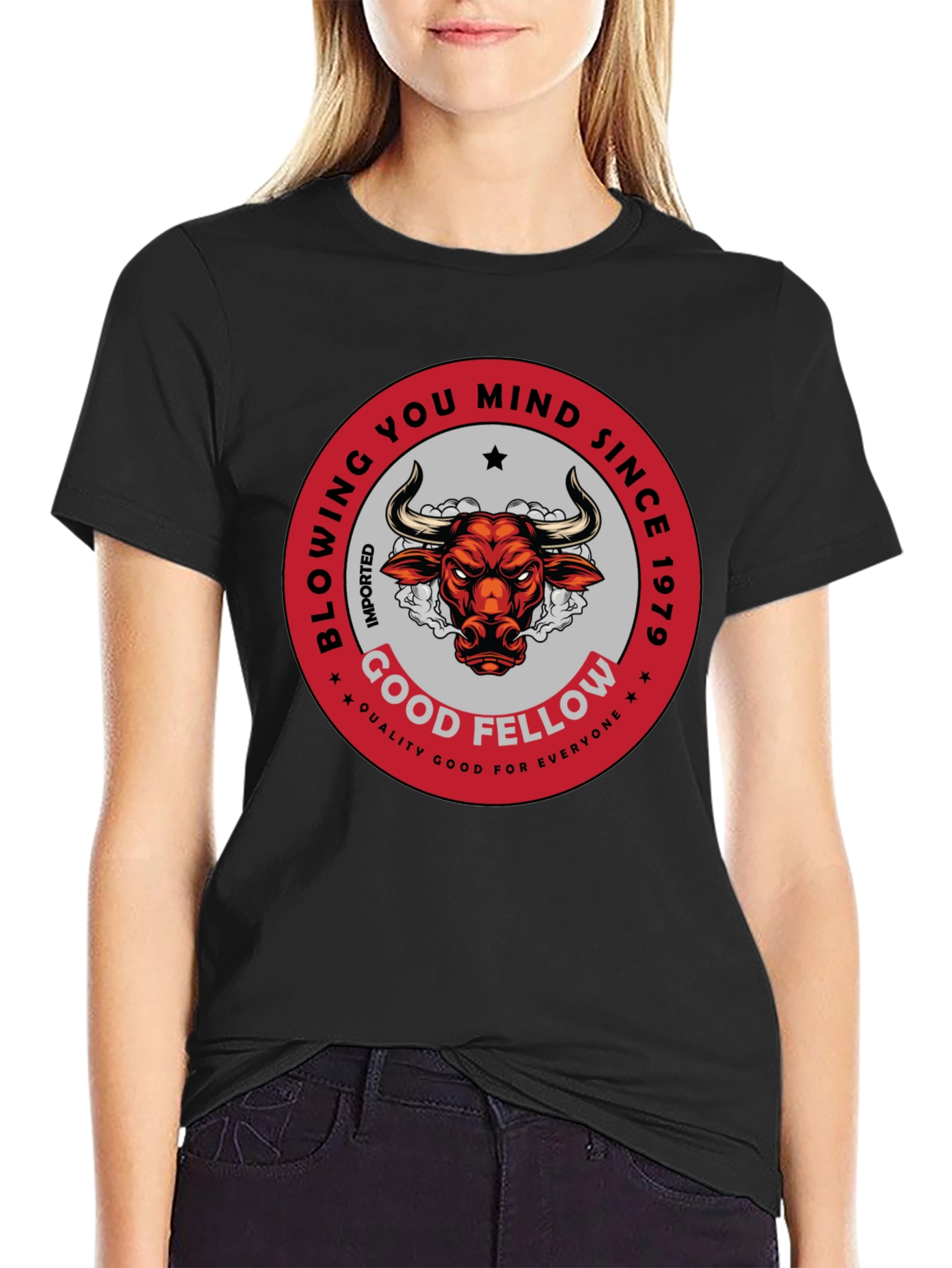Good Fellow Bull T-Shirt - Blow Your Mind