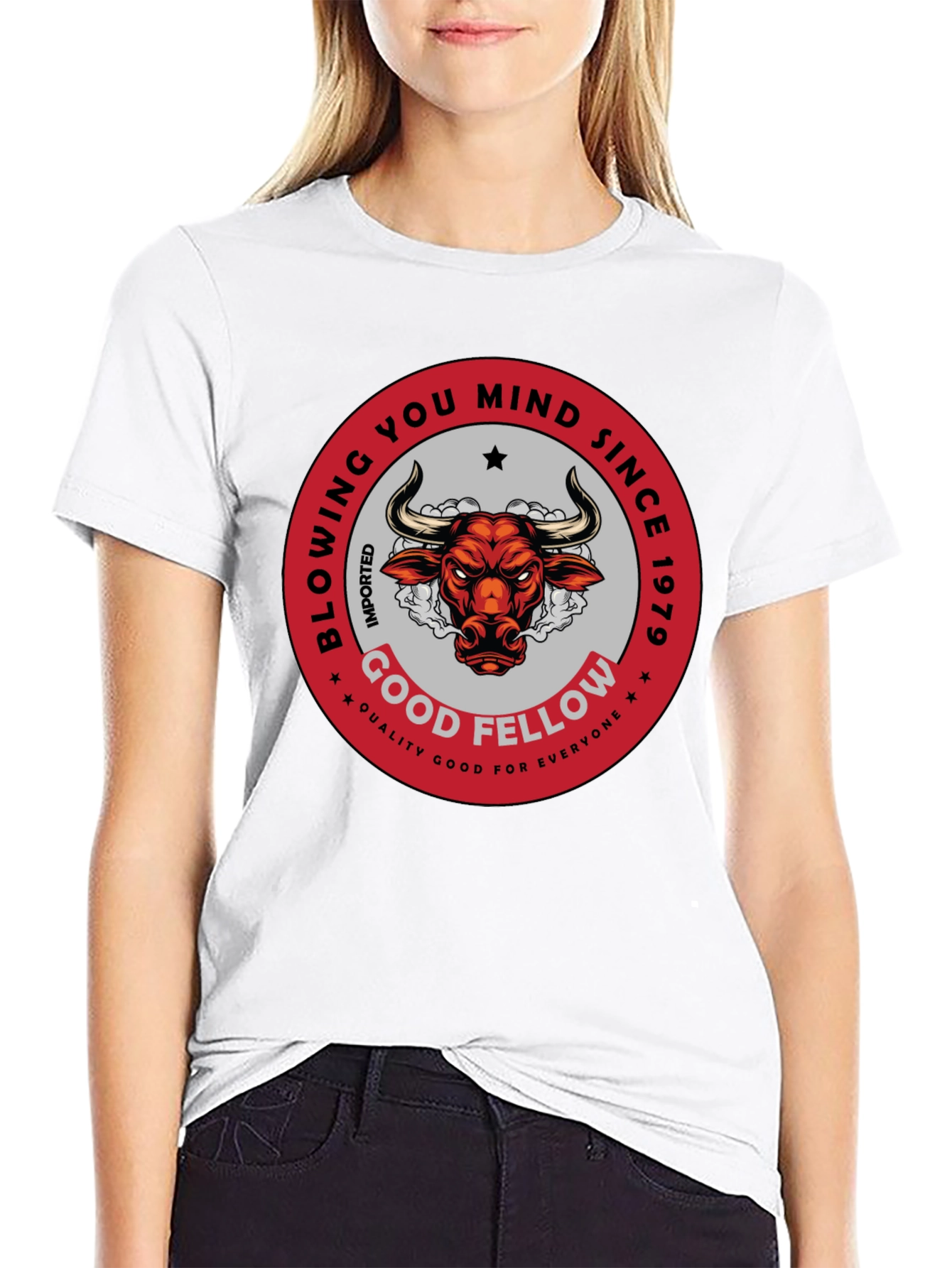 Good Fellow Bull T-Shirt - Blow Your Mind