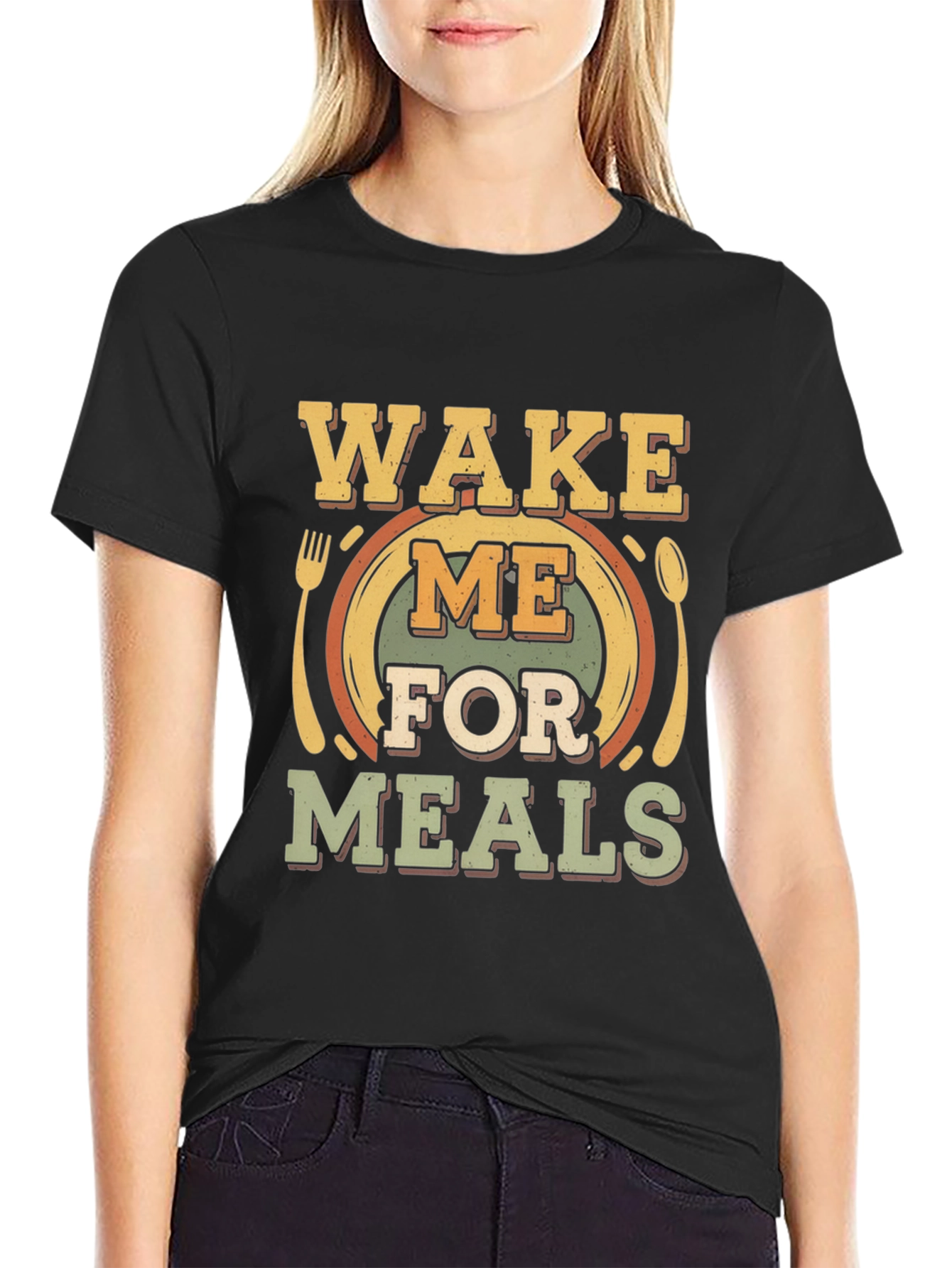 Wake Me For Meals Graphic Tee