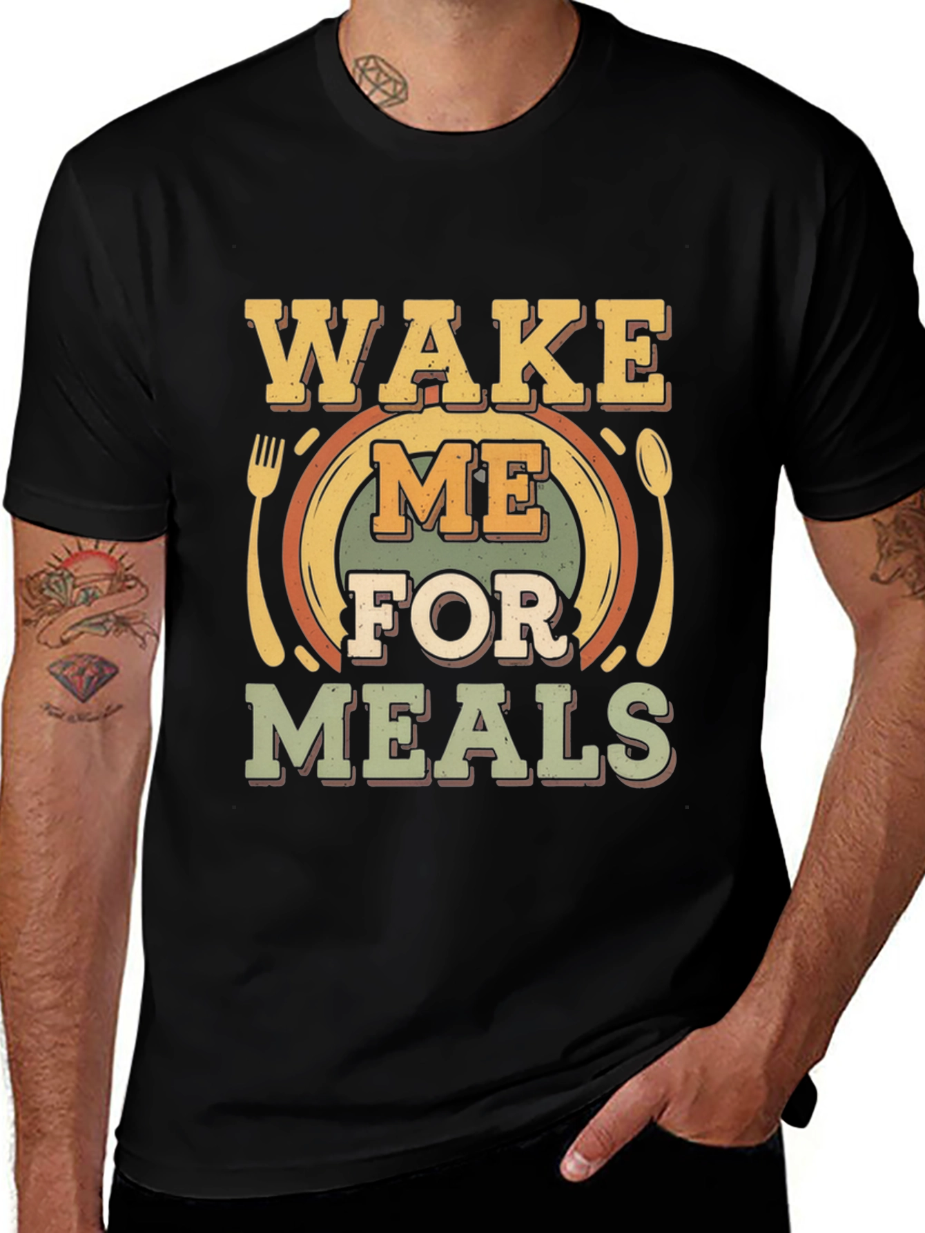 Wake Me For Meals Graphic Tee