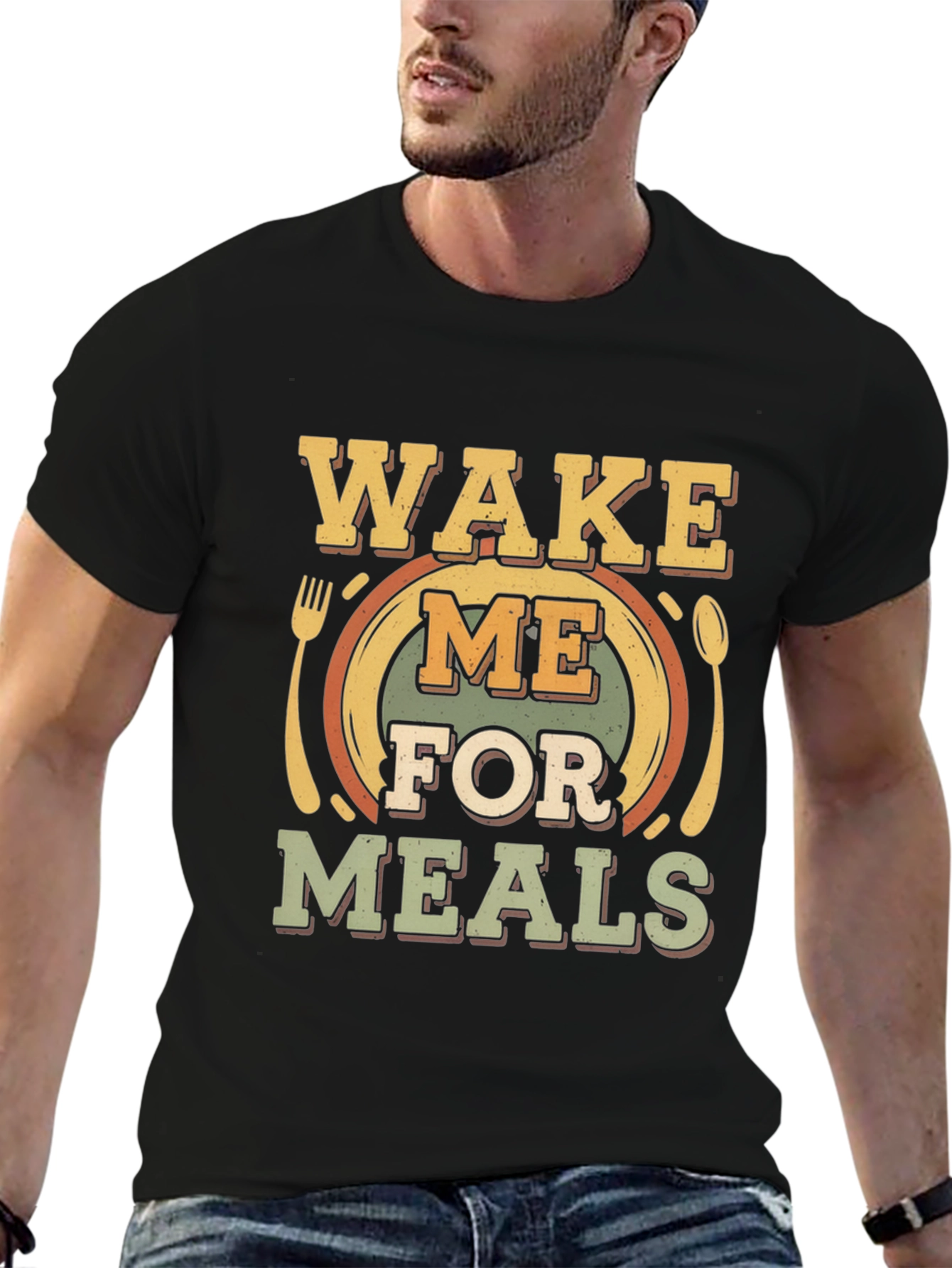 Wake Me For Meals Graphic Tee