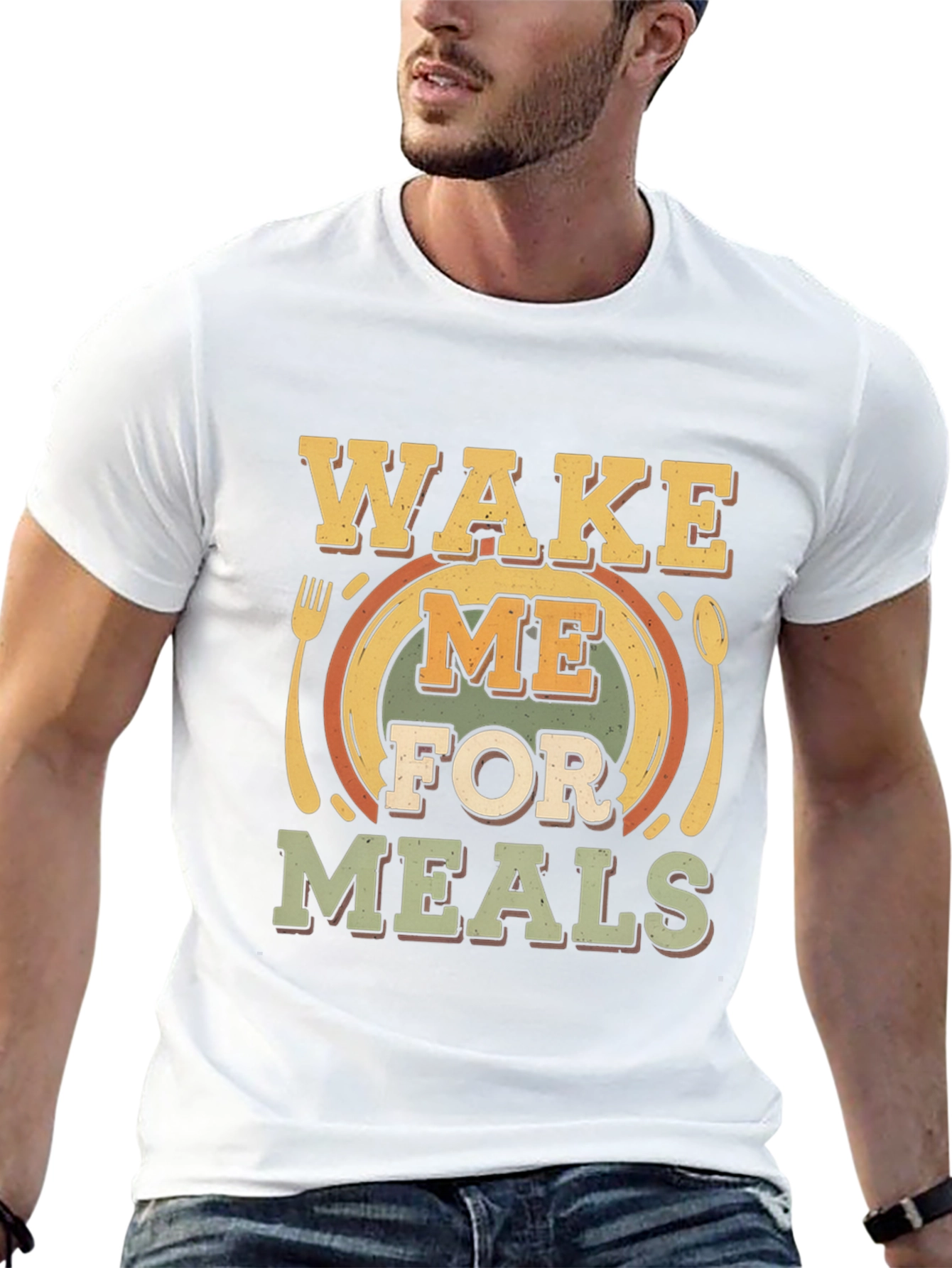 Wake Me For Meals Graphic Tee