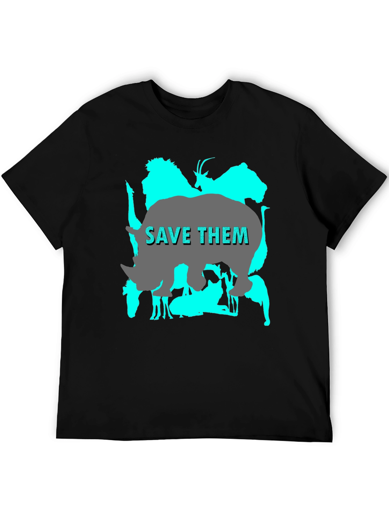 Save Them T-Shirt - Wildlife Conservation Tee