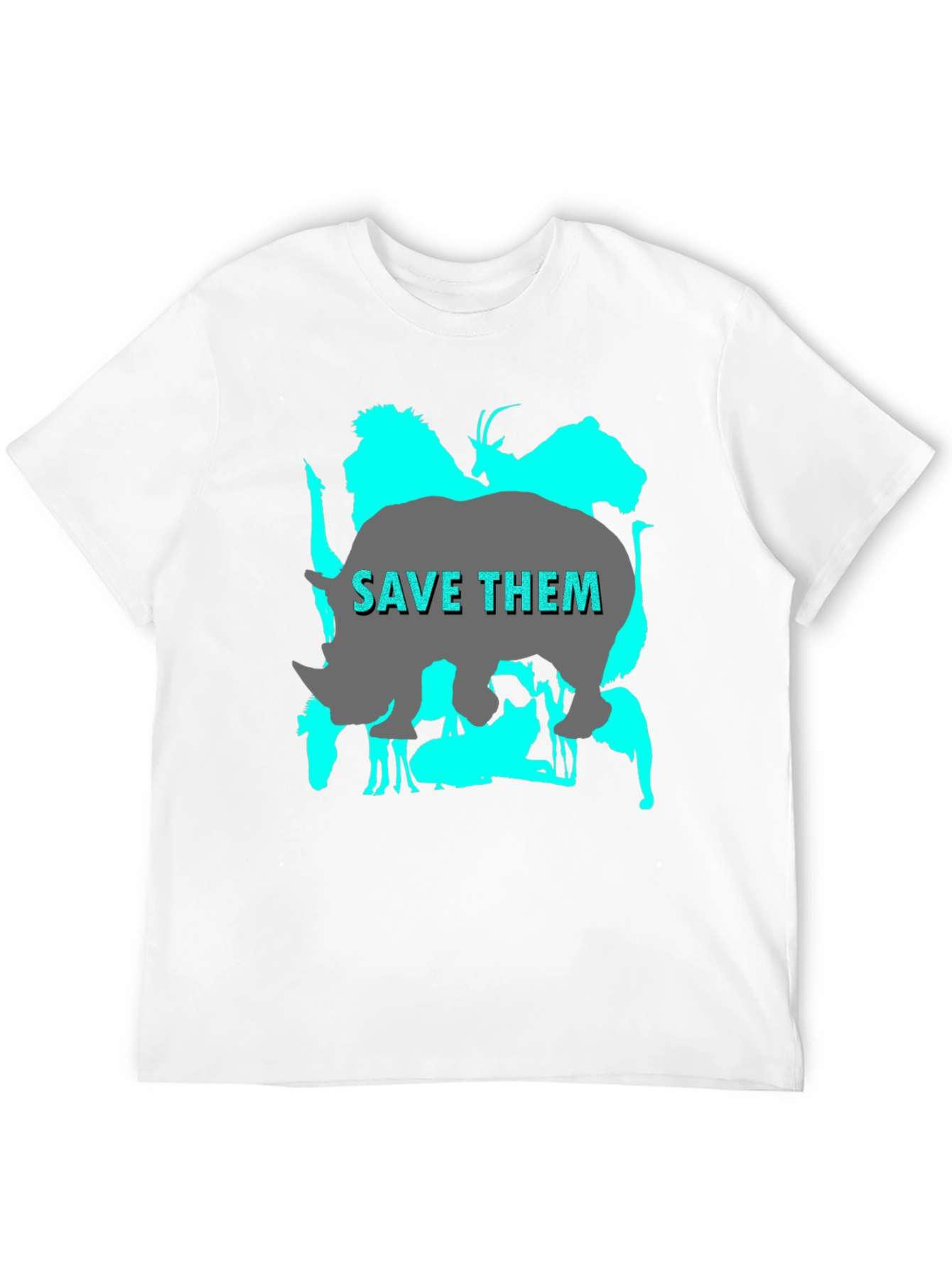 Save Them T-Shirt - Wildlife Conservation Tee