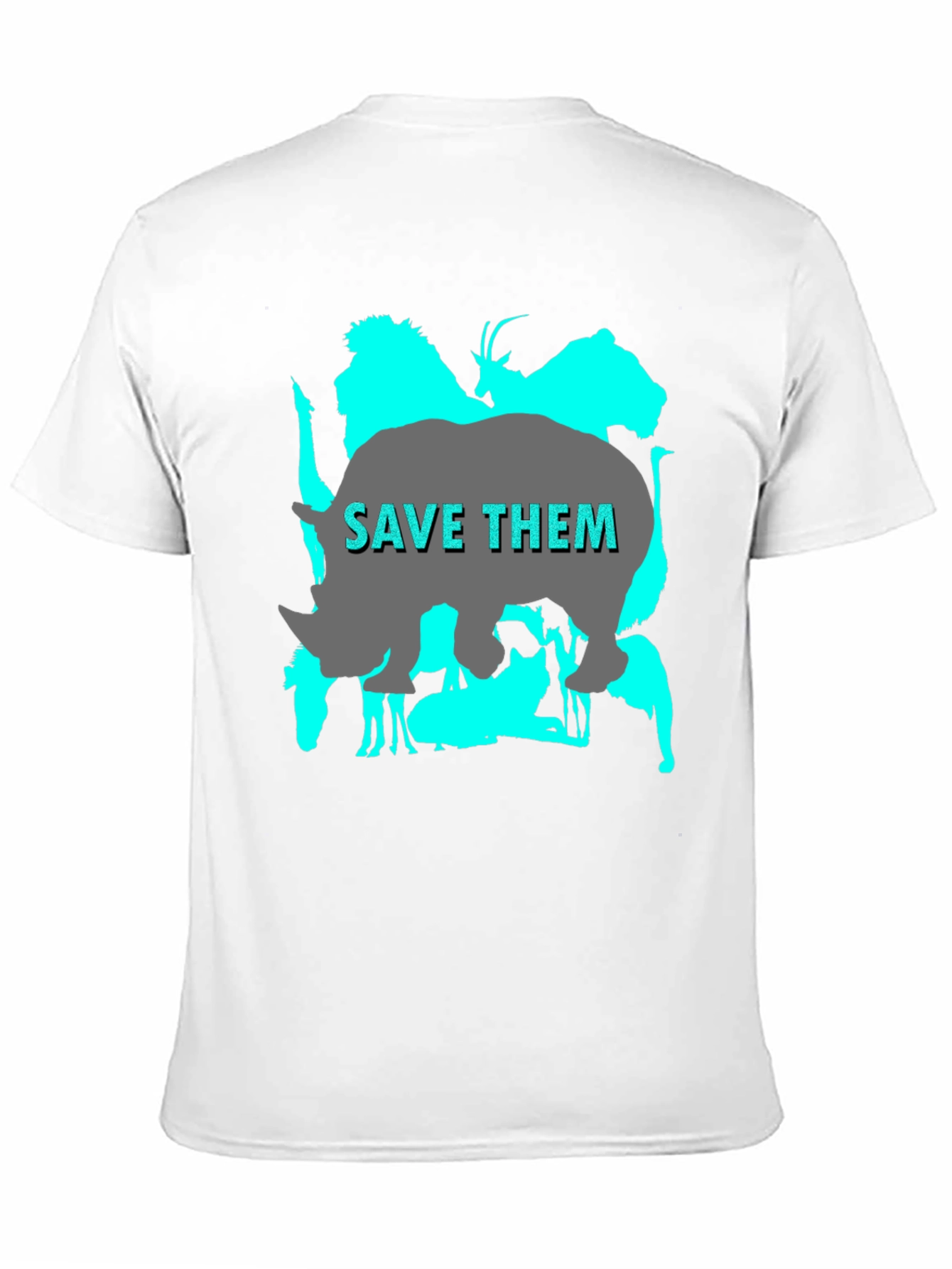 Save Them T-Shirt - Wildlife Conservation Tee