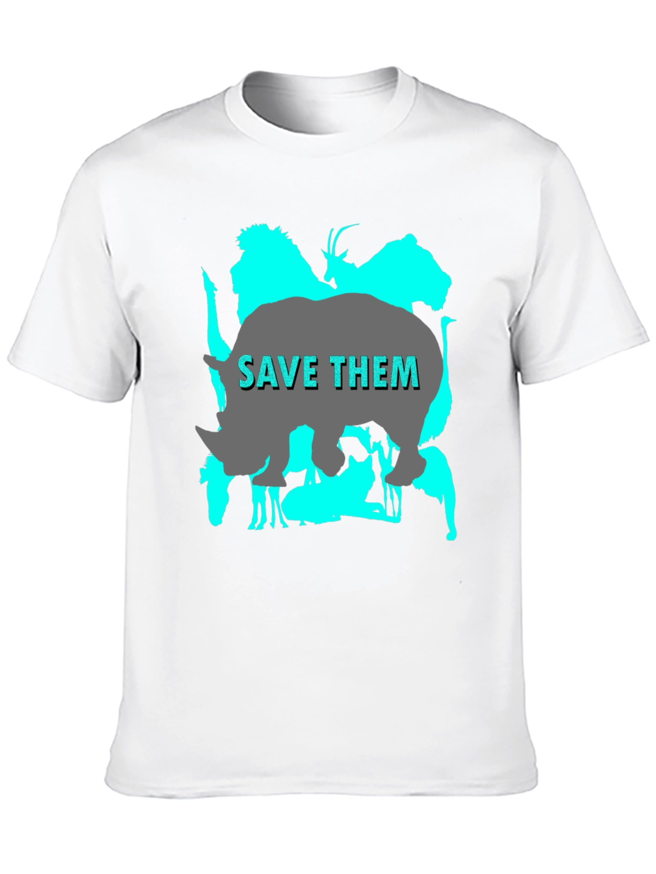 Save Them T-Shirt - Wildlife Conservation Tee