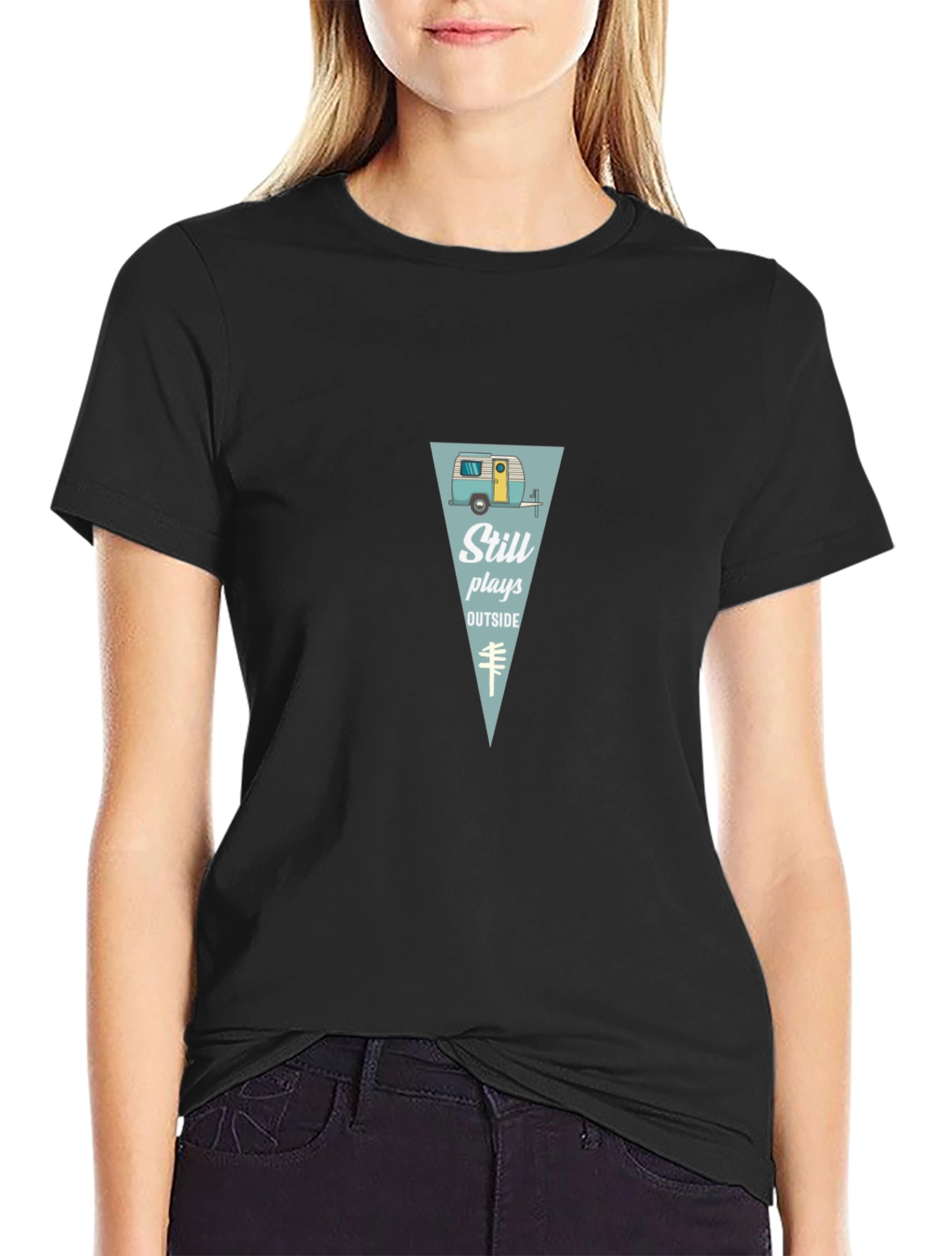 Still Plays Outside Graphic Tee