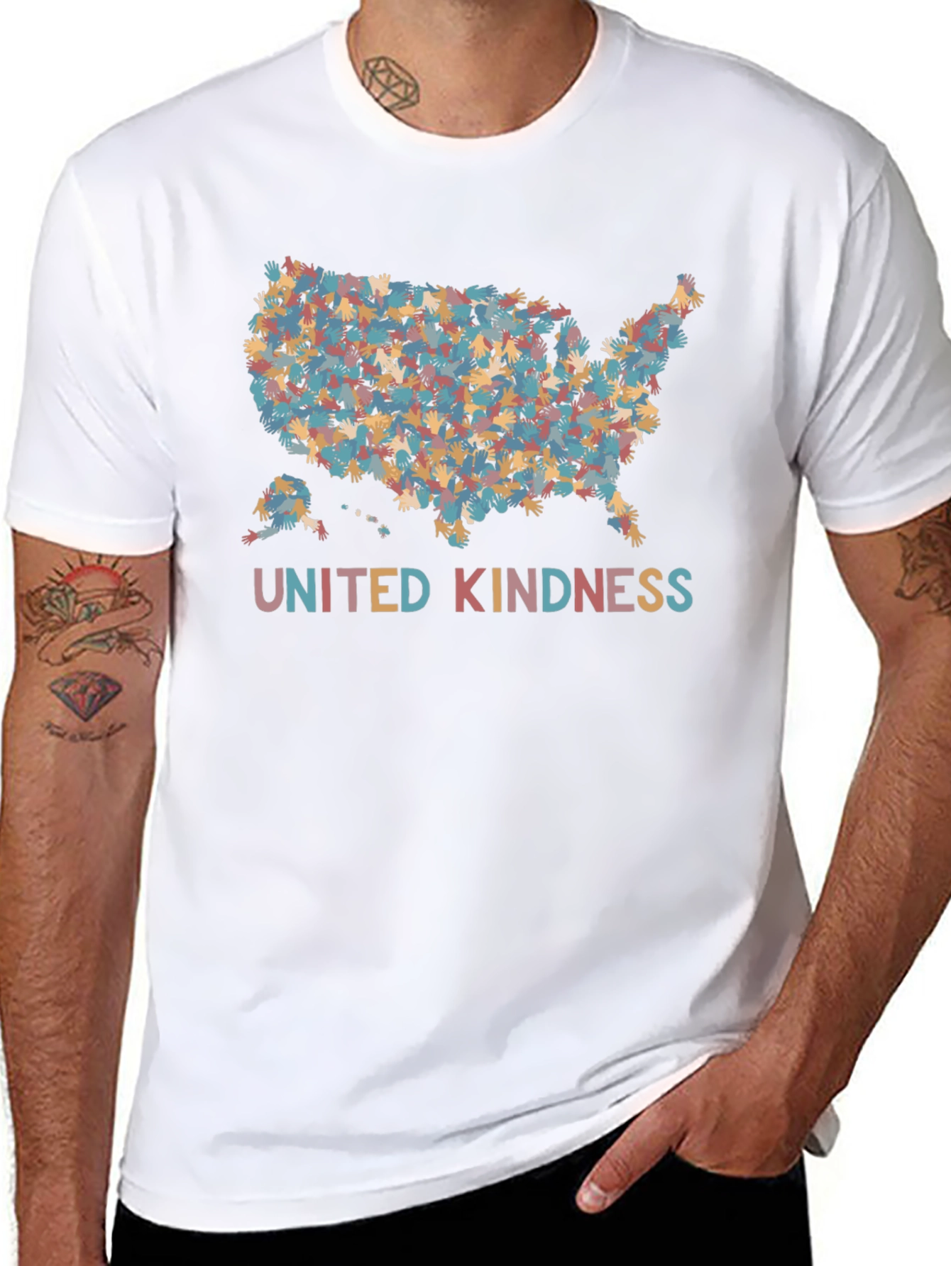 United Kindness USA Hands T-Shirt