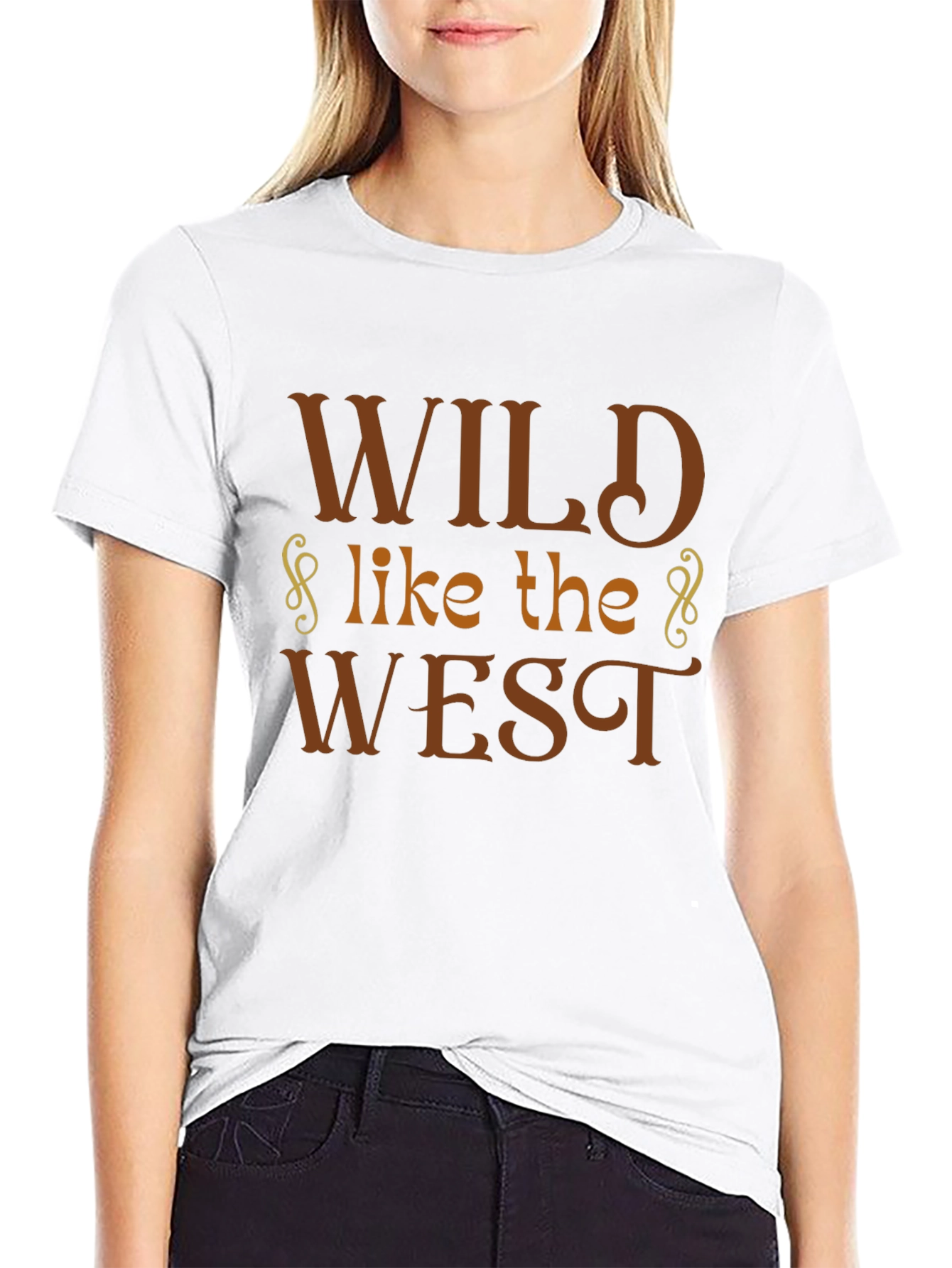 Wild West Graphic Tee - Western Style T-Shirt
