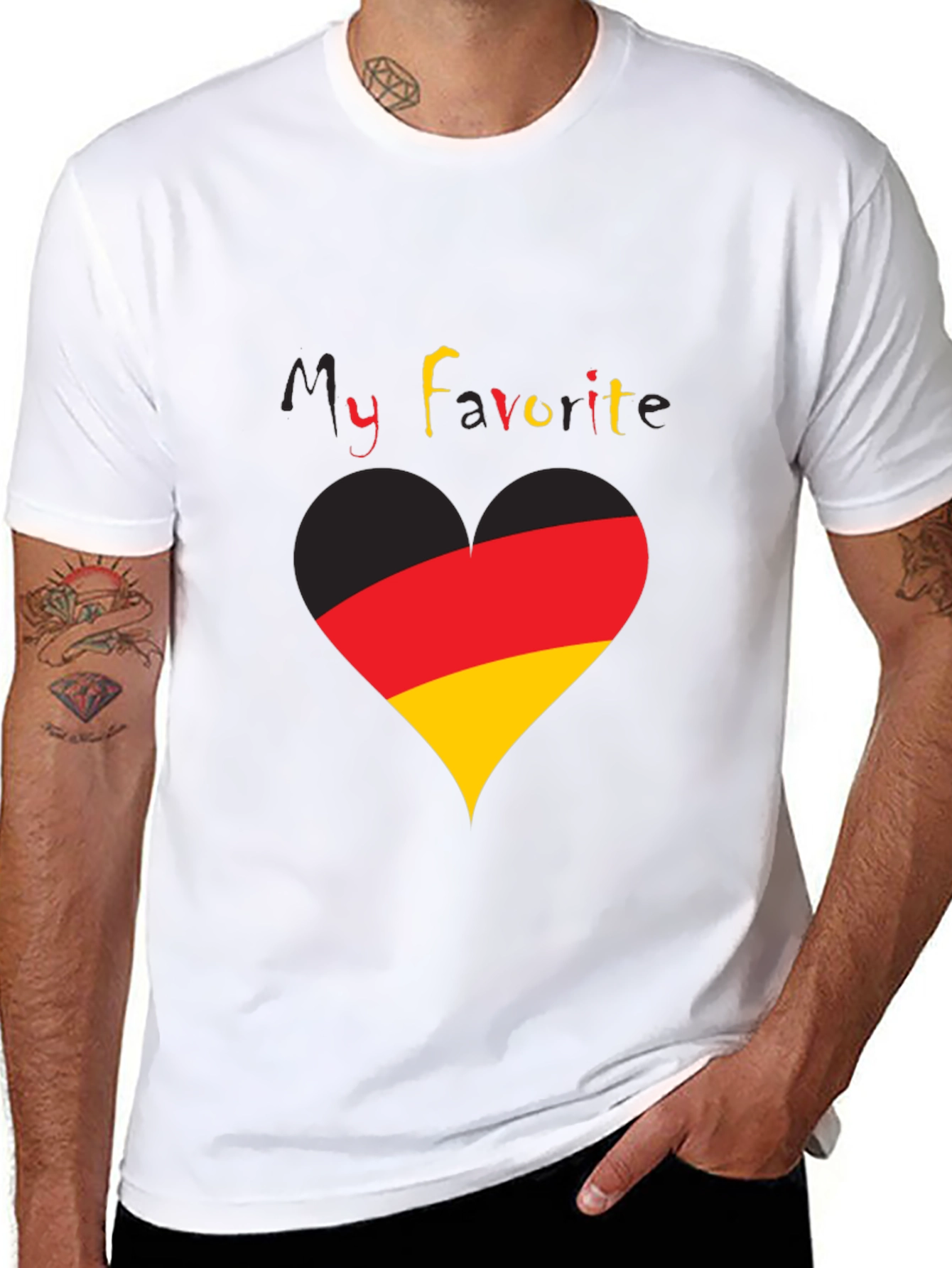 My Favorite Germany Heart T-Shirt