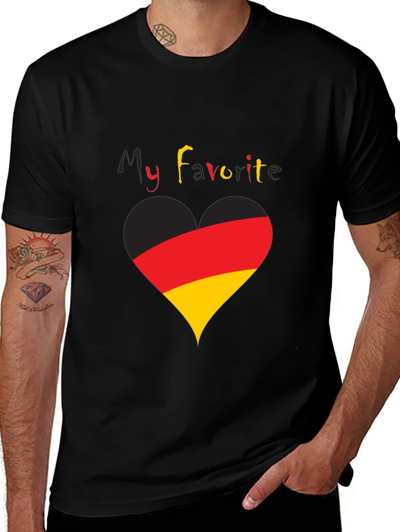 My Favorite Germany Heart T-Shirt