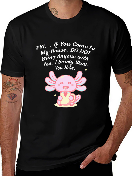 Axolotl Funny Introvert T-Shirt