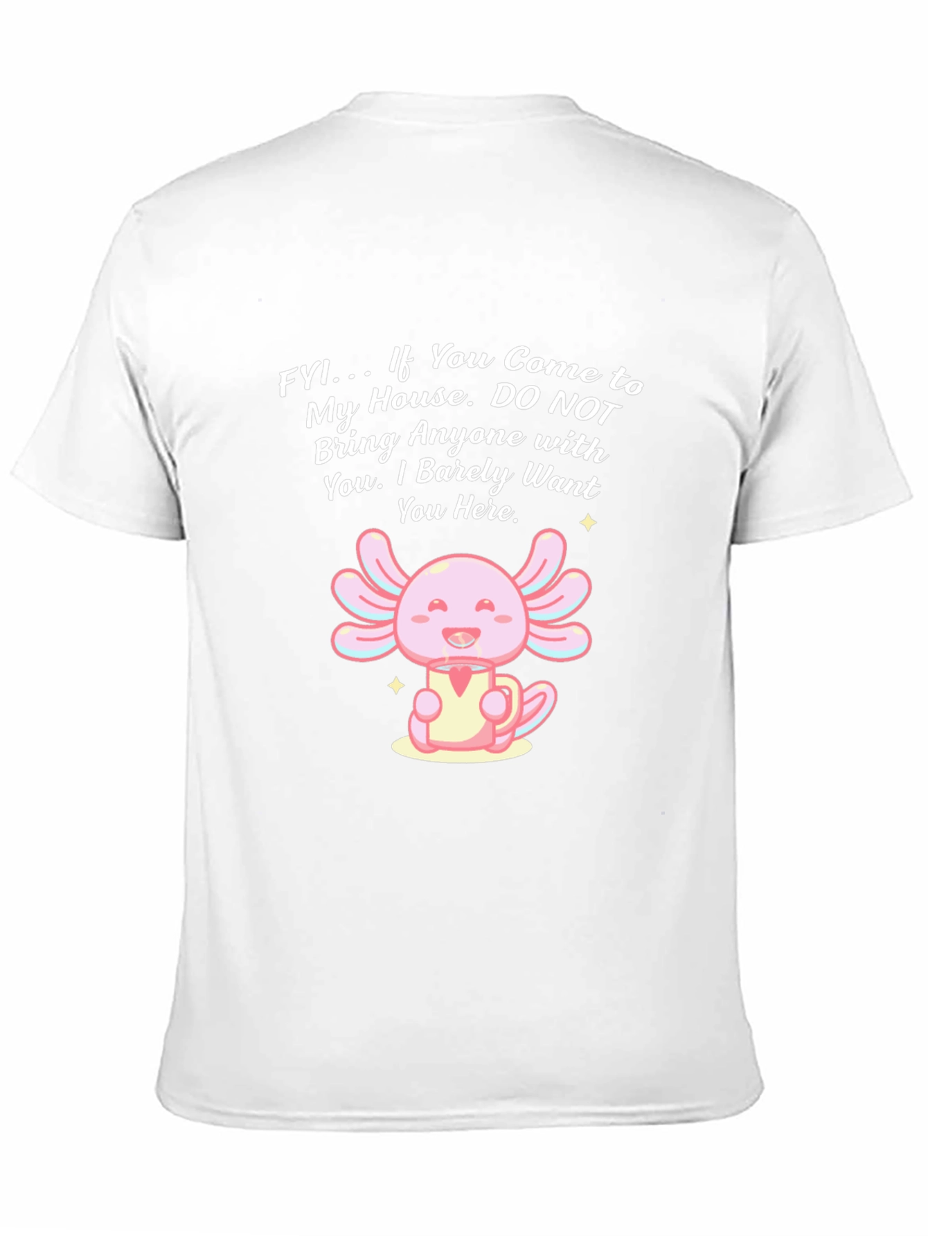 Axolotl Funny Introvert T-Shirt