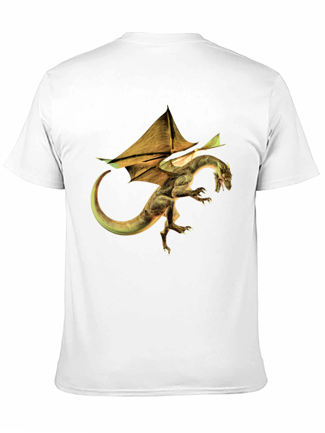 Dragon Graphic Tee - Mens Black T-Shirt