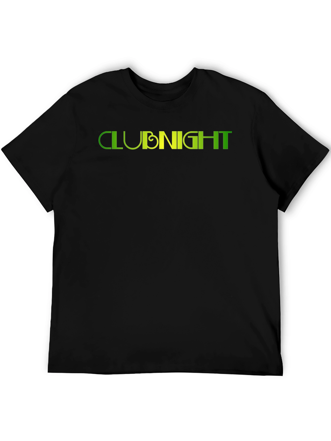 Club Night Graphic Black T-Shirt
