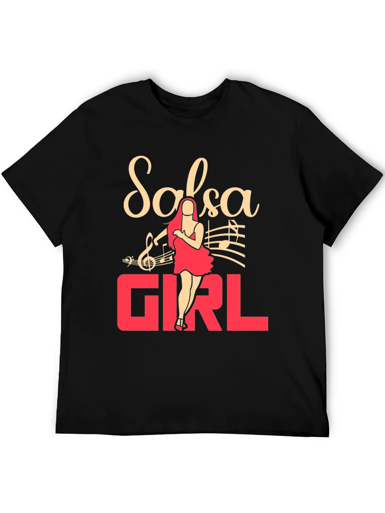 Salsa Girl T-Shirt - Dance Lover Tee