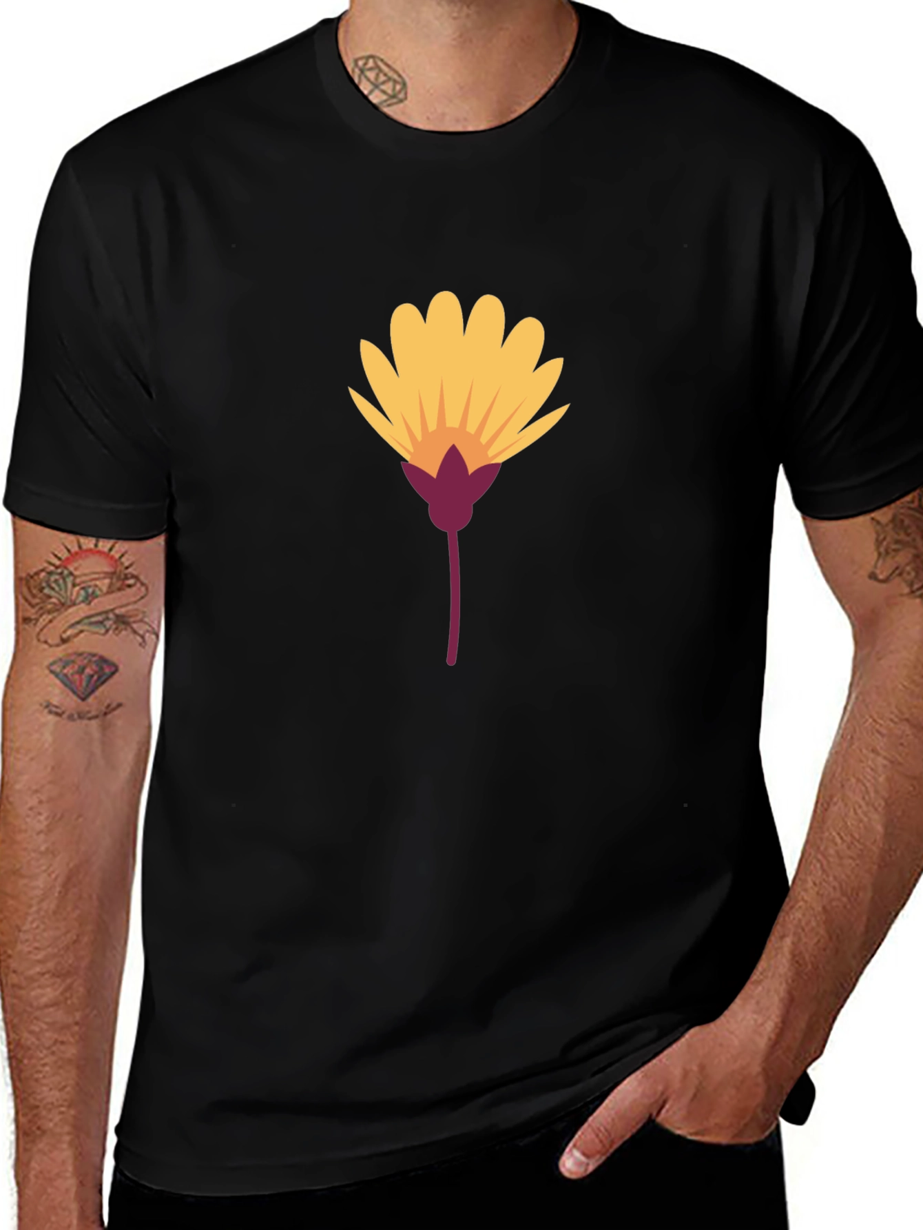 Floral Graphic Print T-Shirt
