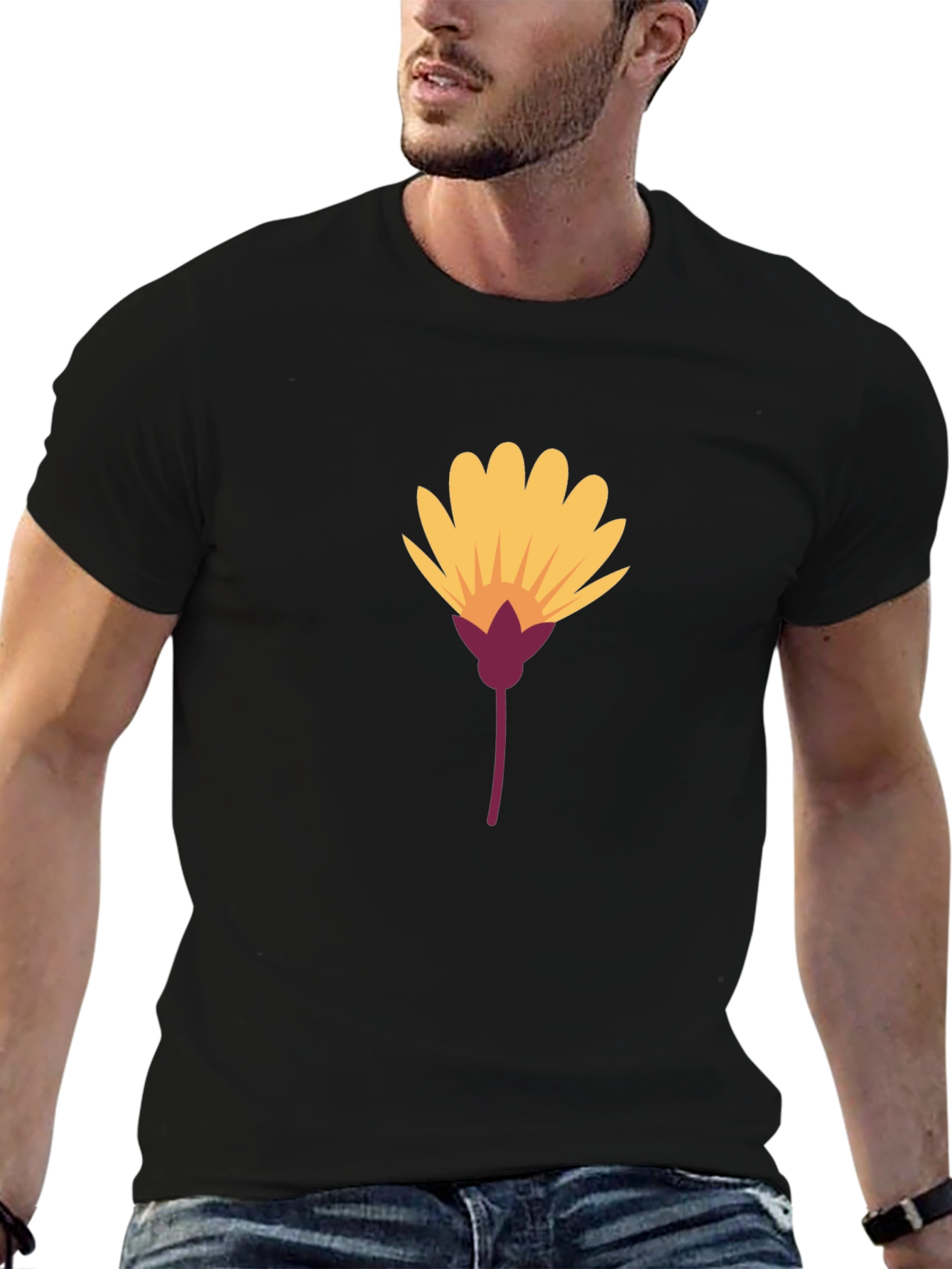 Floral Graphic Print T-Shirt