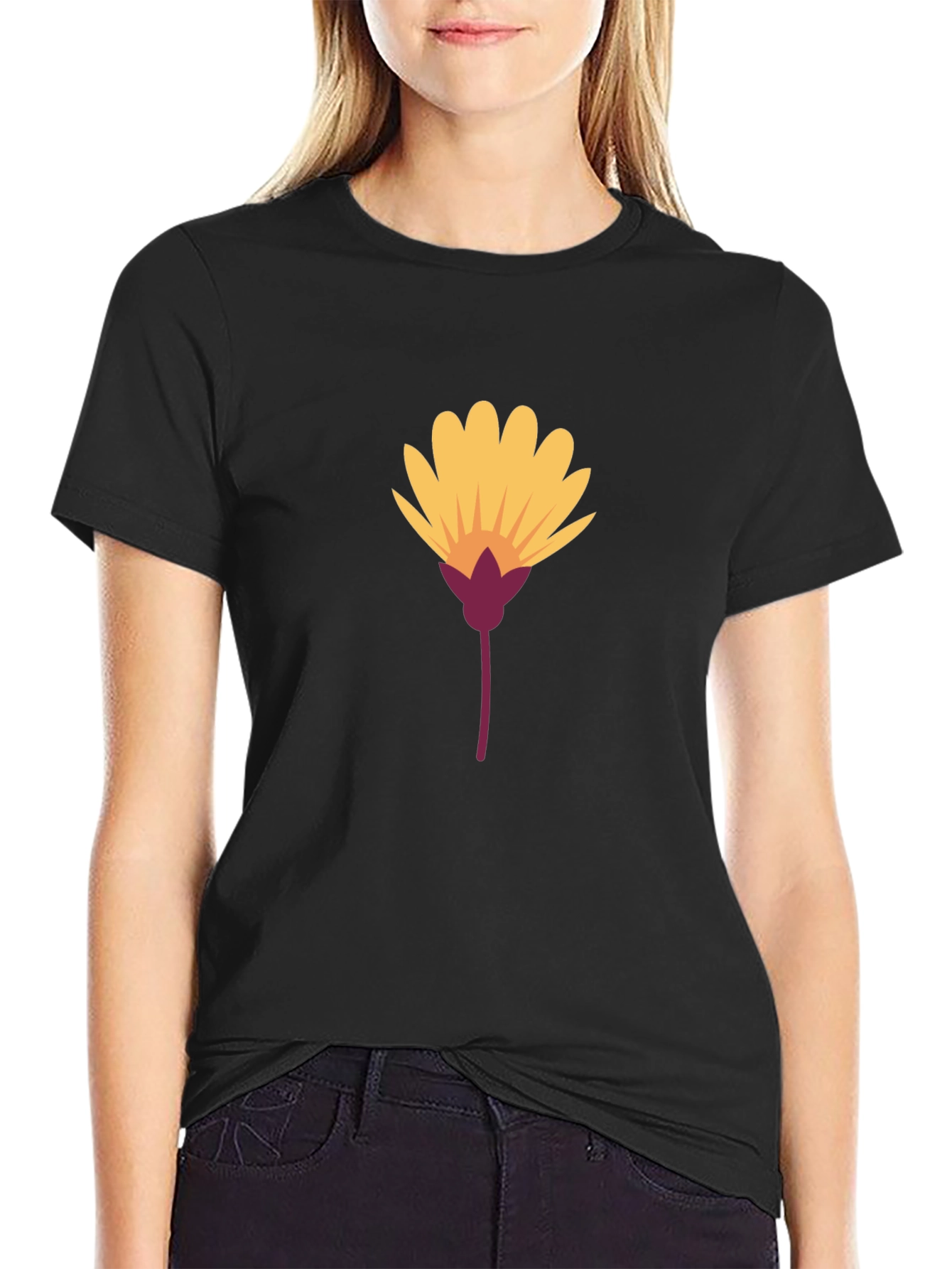 Floral Graphic Print T-Shirt