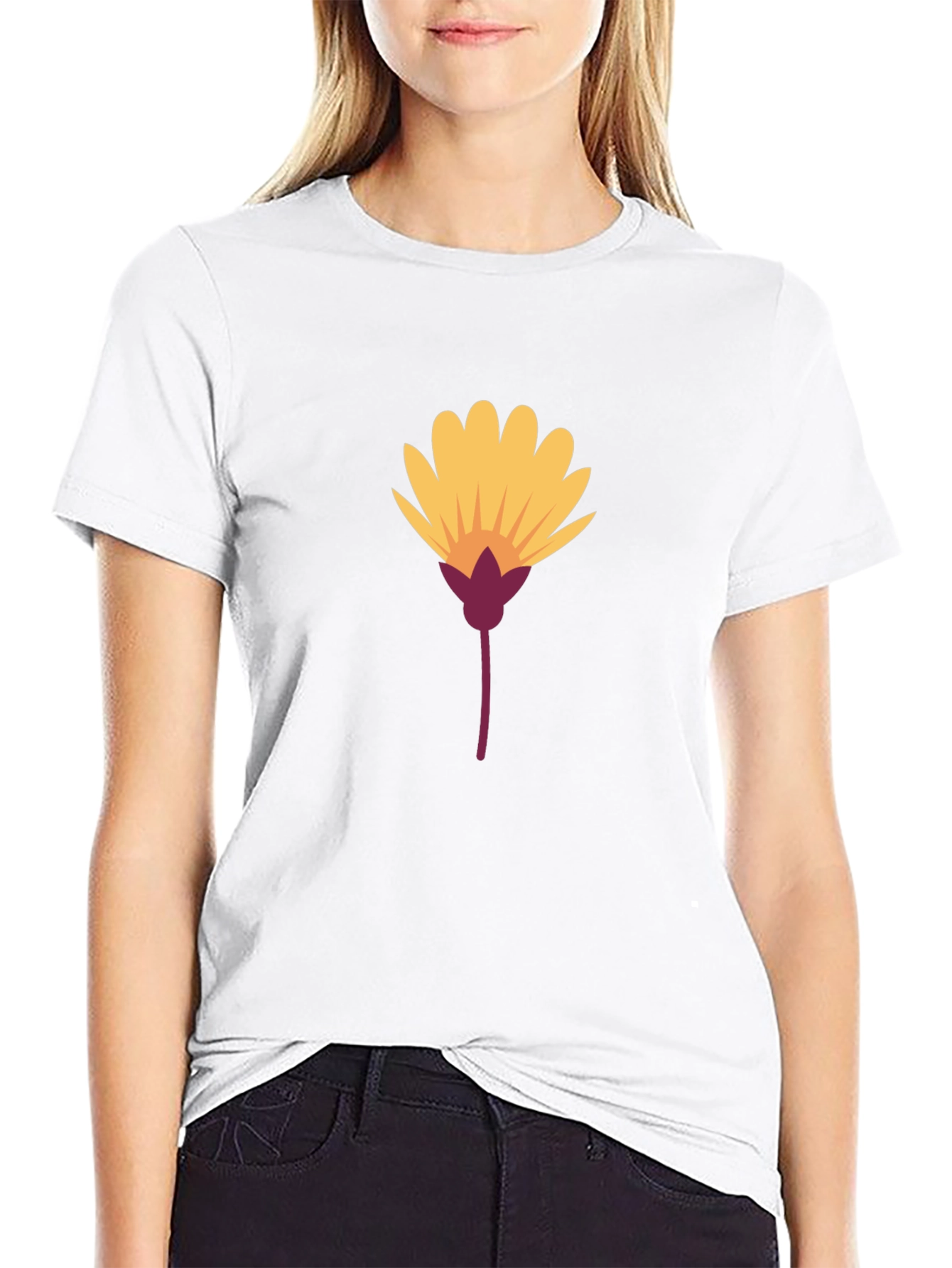Floral Graphic Print T-Shirt