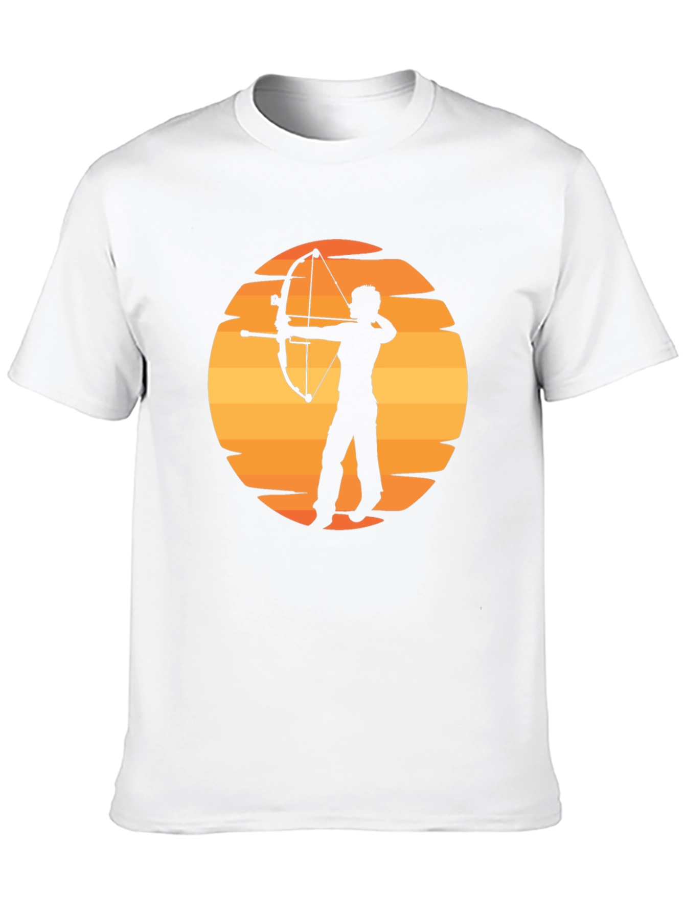 Archery Sunset Graphic T-Shirt
