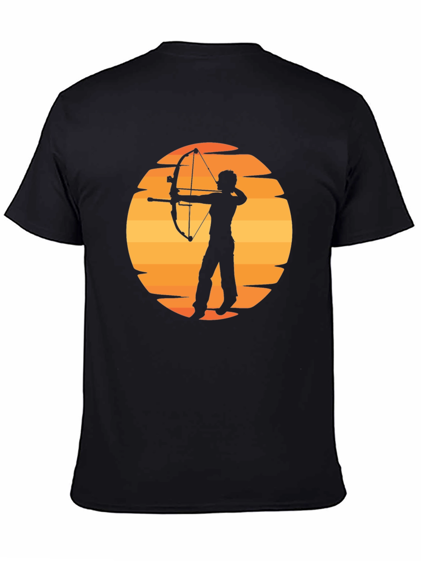 Archery Sunset Graphic T-Shirt