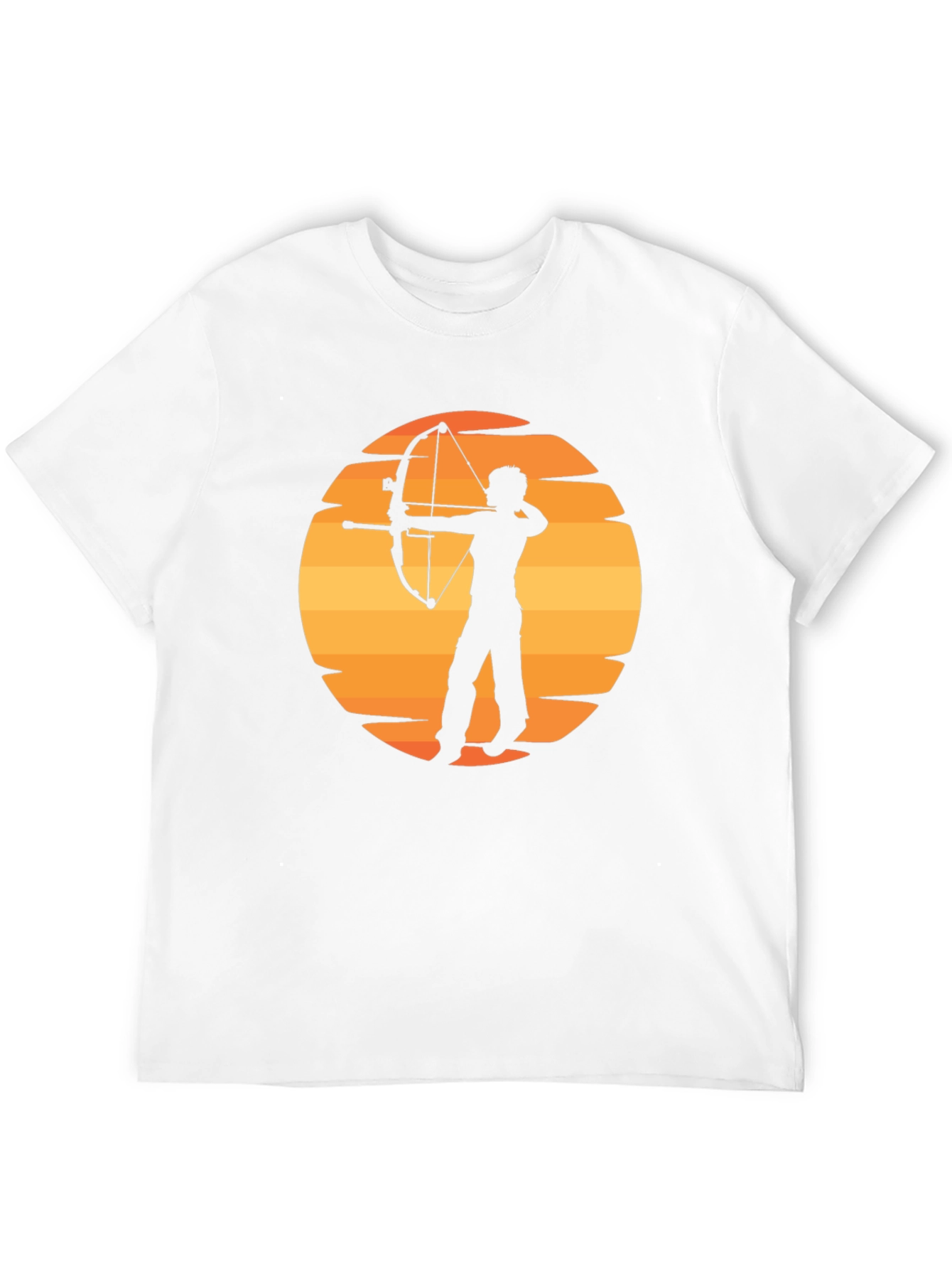 Archery Sunset Graphic T-Shirt