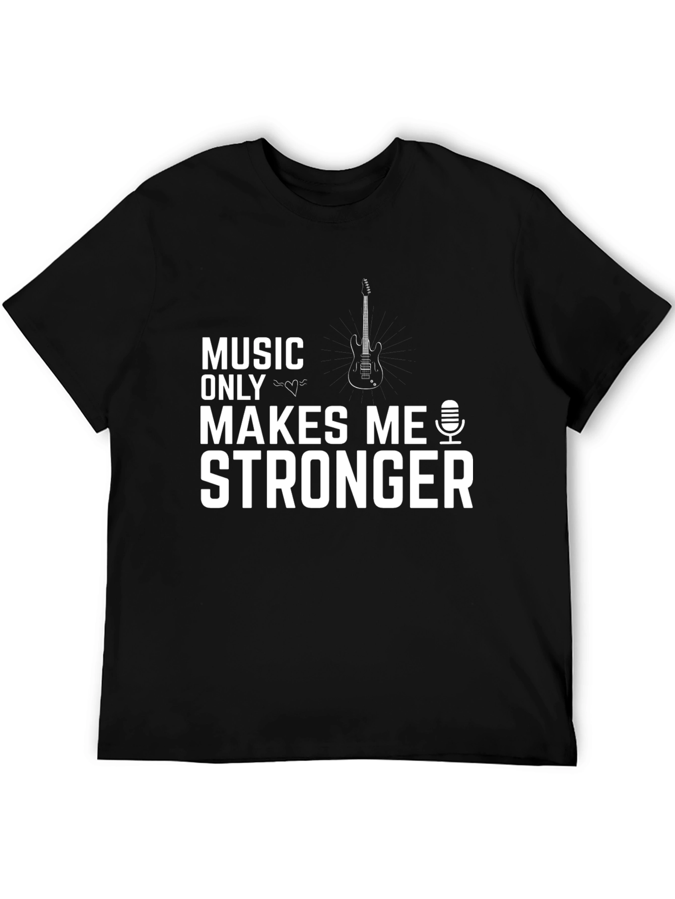 Music Makes Me Stronger Graphic Tee
