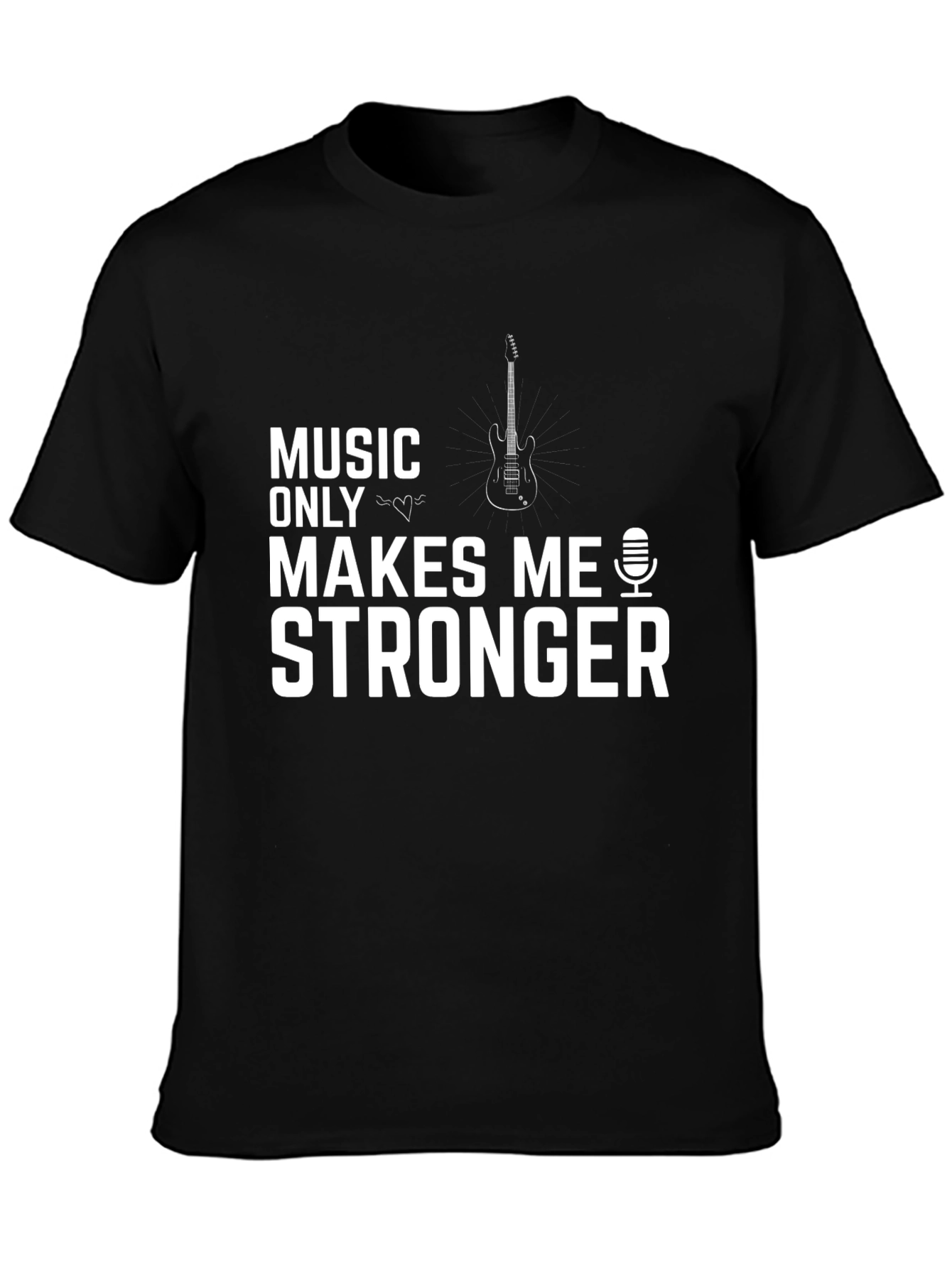 Music Makes Me Stronger Graphic Tee