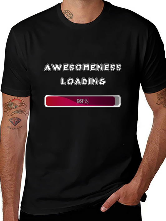 Awesomeness Loading Graphic Tee