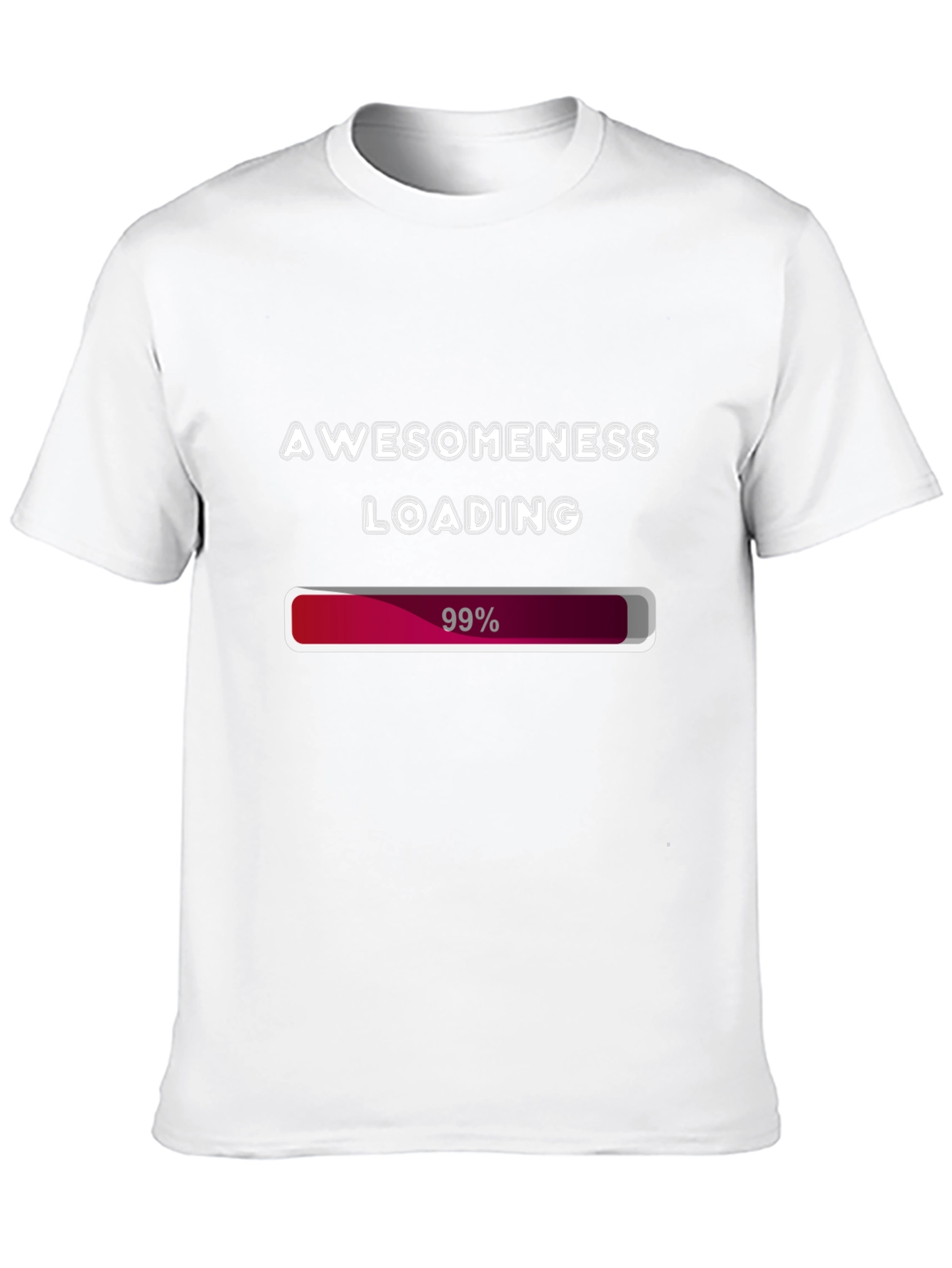 Awesomeness Loading Graphic Tee